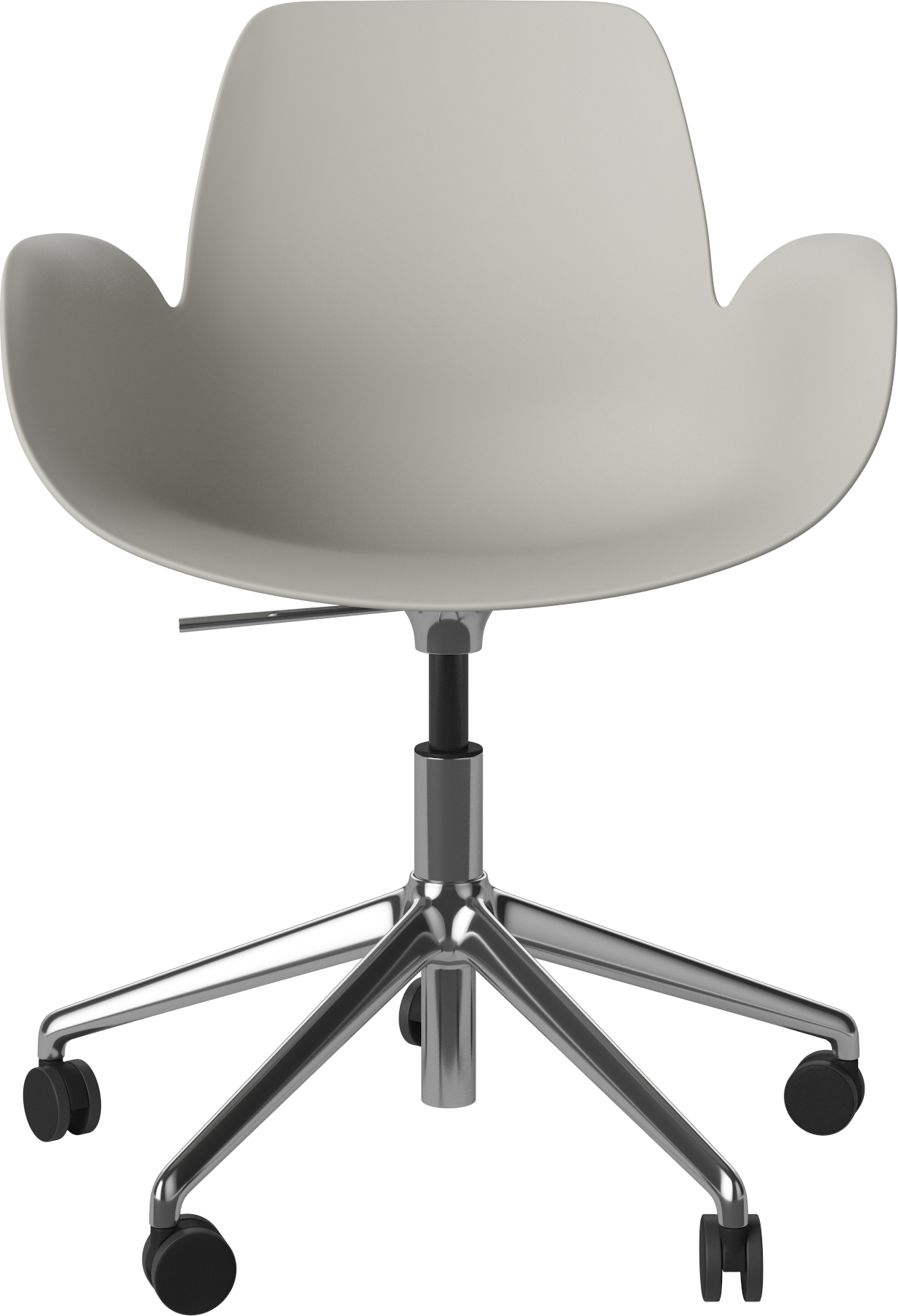 Bureau stoel SEED grijs met stalen basis