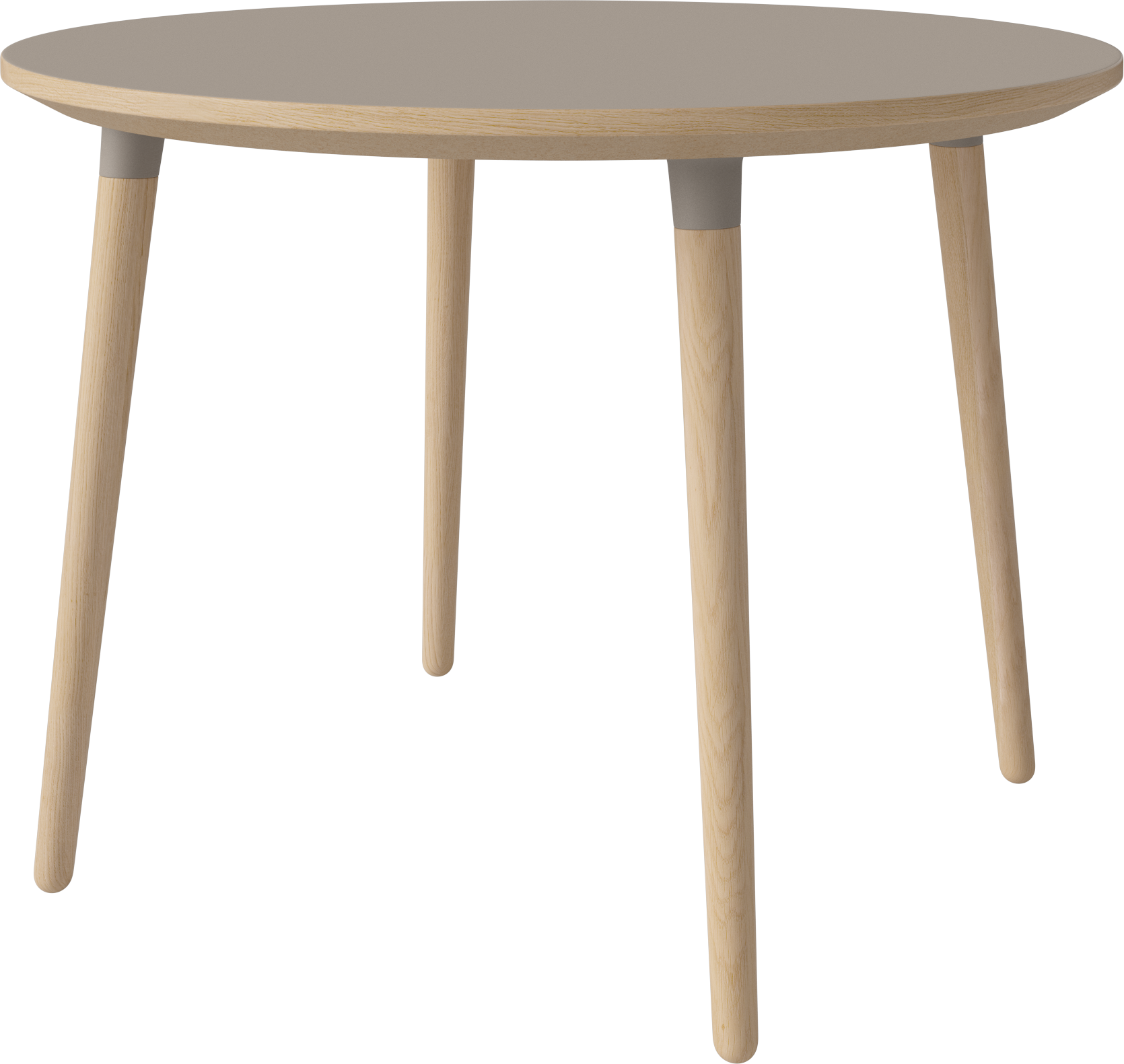 Ronde tafel SEED gebleekt eikenfineer