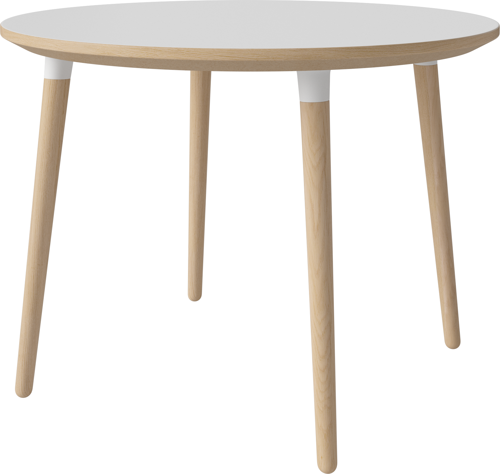 Ronde tafel SEED gebleekt eikenfineer