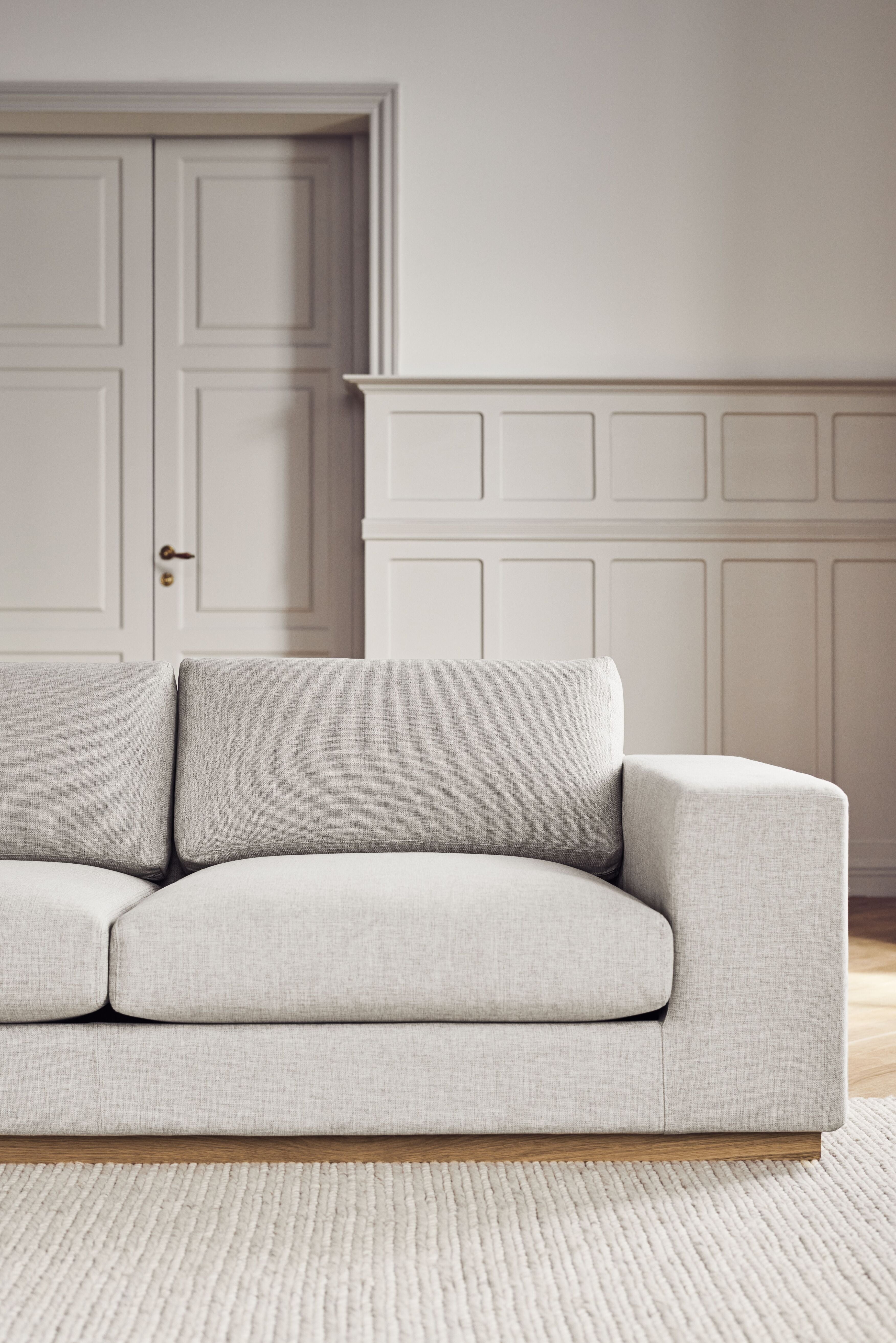 Symmetrische Ecke Sepia Basis aus Eiche