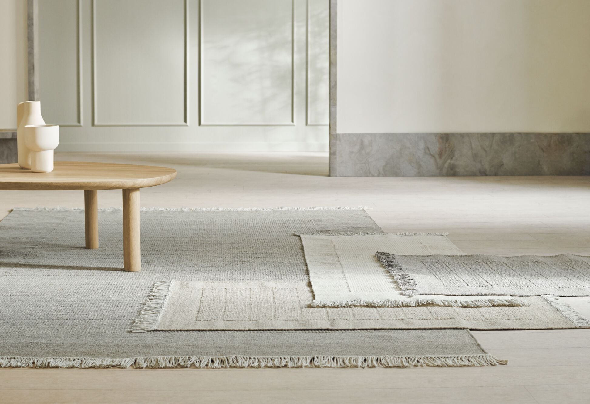 Vloerkleed SERA crème