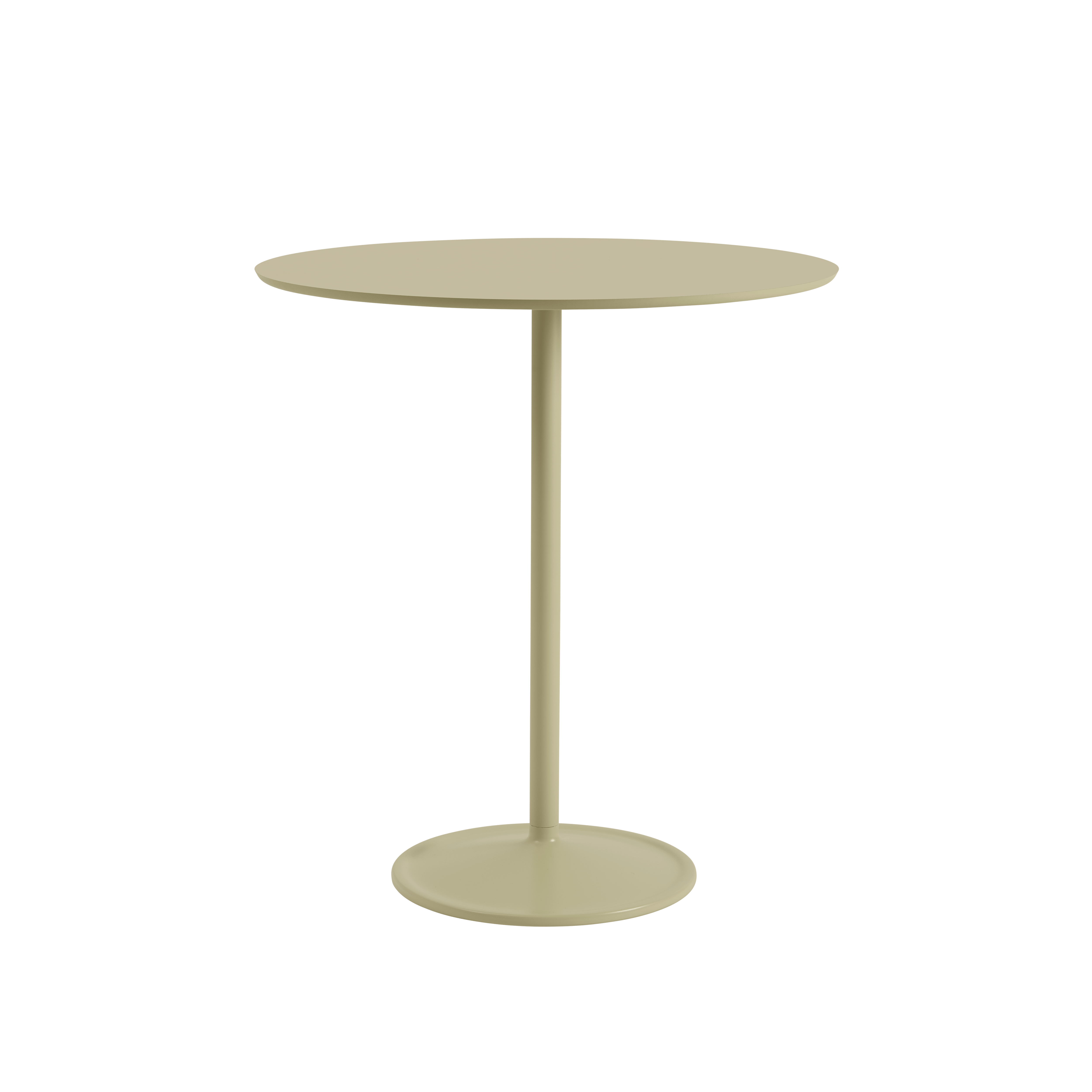 Ronde tafel SOFT beige-groen