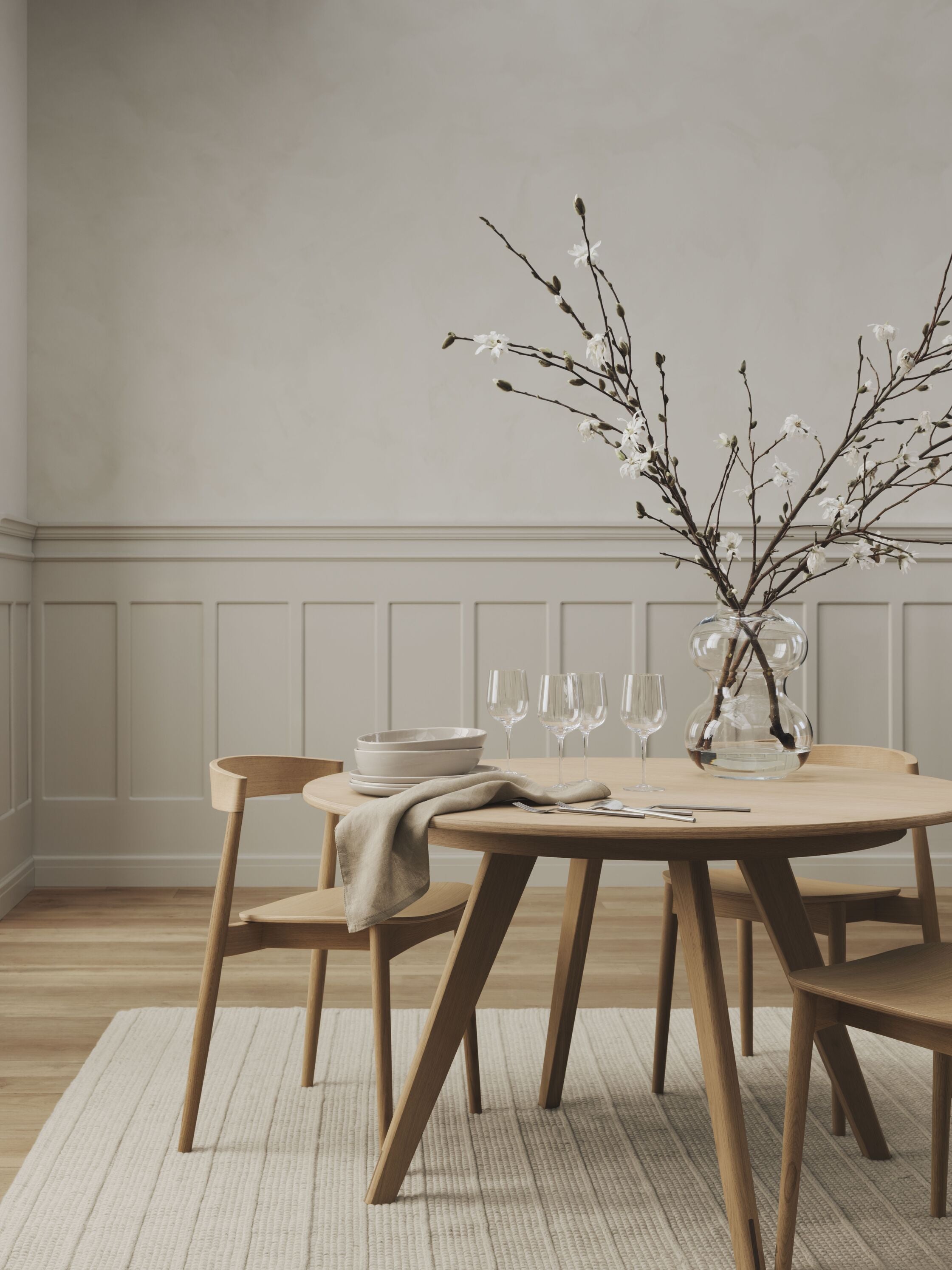 Vloerkleed HARPER beige