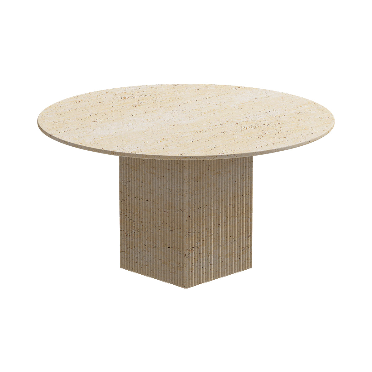 Ronde tafel SOHO travertijn