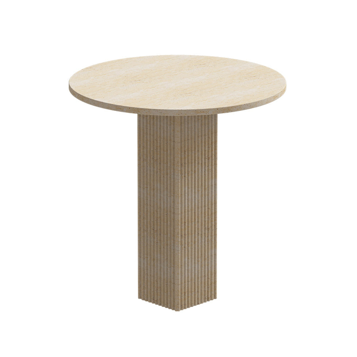 Ronde tafel SOHO travertijn