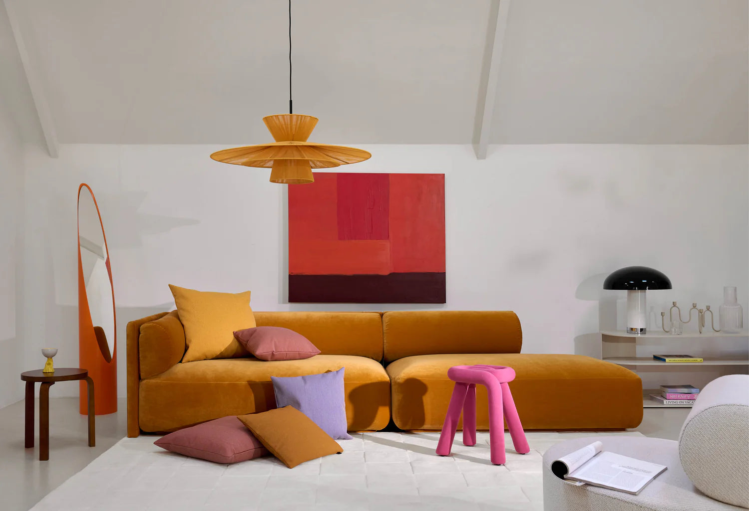 Hanging Lamp SOLLE Terracotta