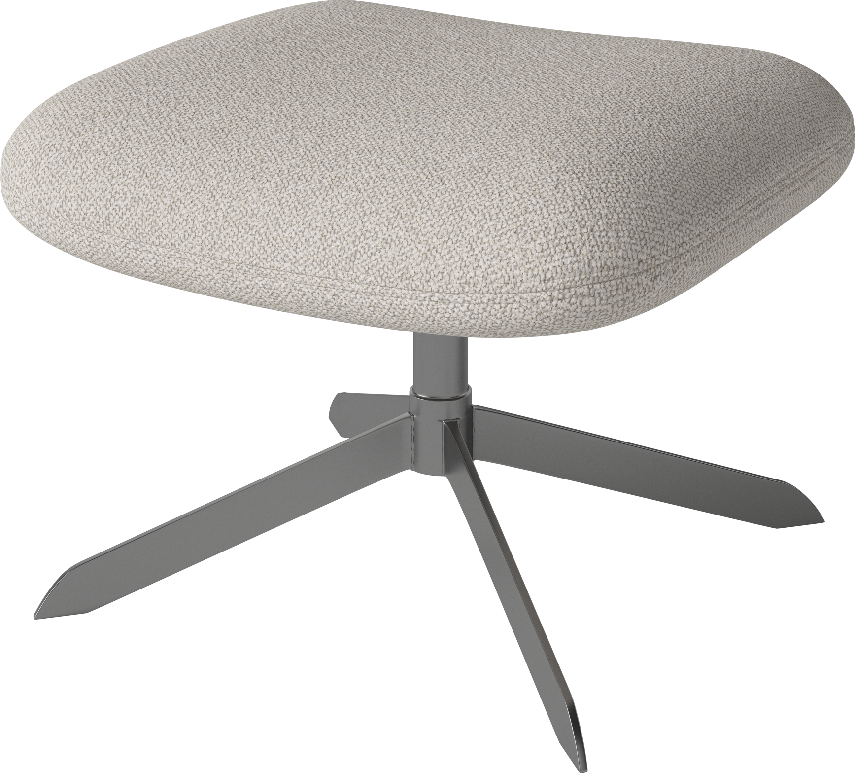 Fußstütze gepolsterte Solo -Metallbasis