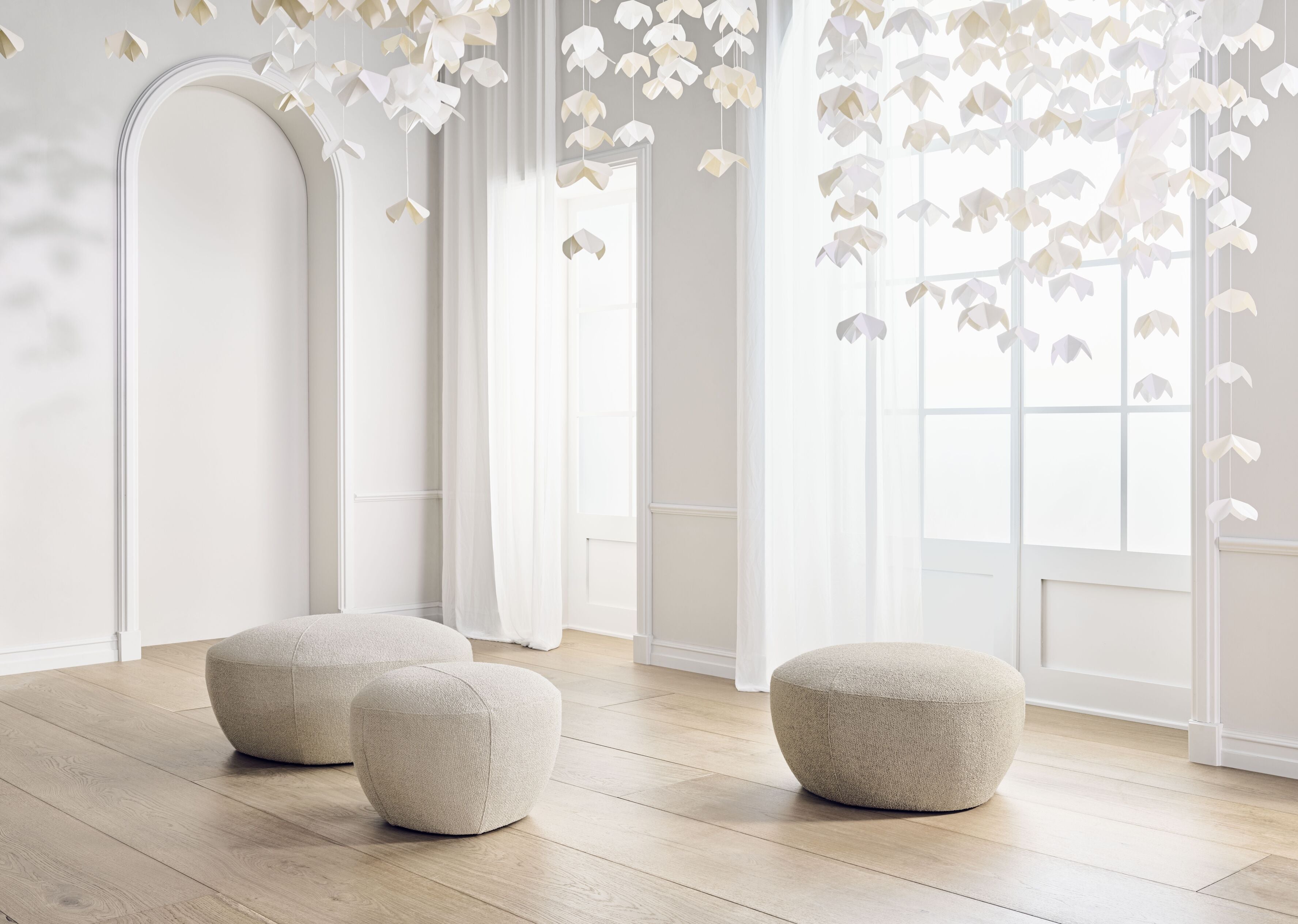 Puf SPLIT gestoffeerd