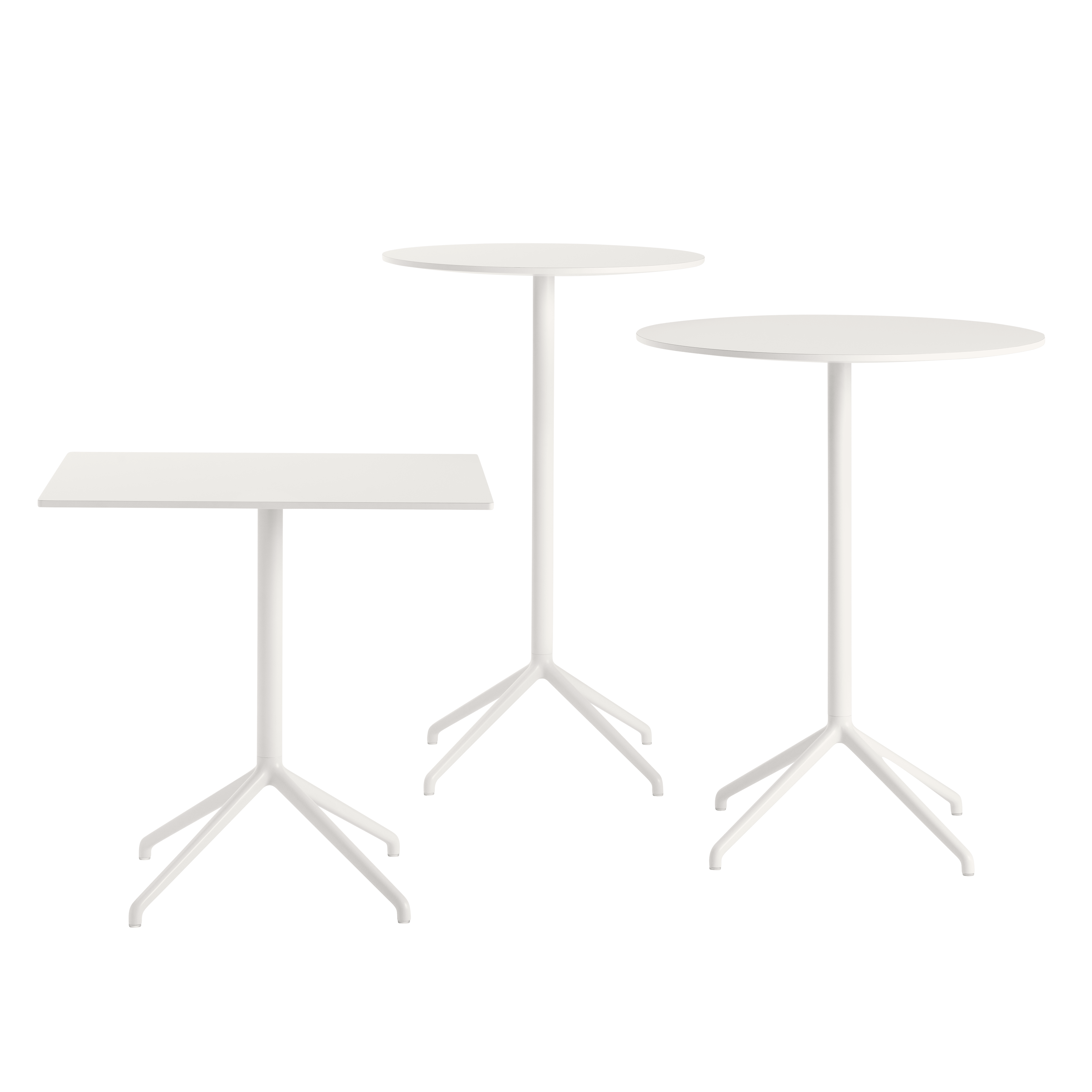 Ronde bar tafel STILL gebroken wit