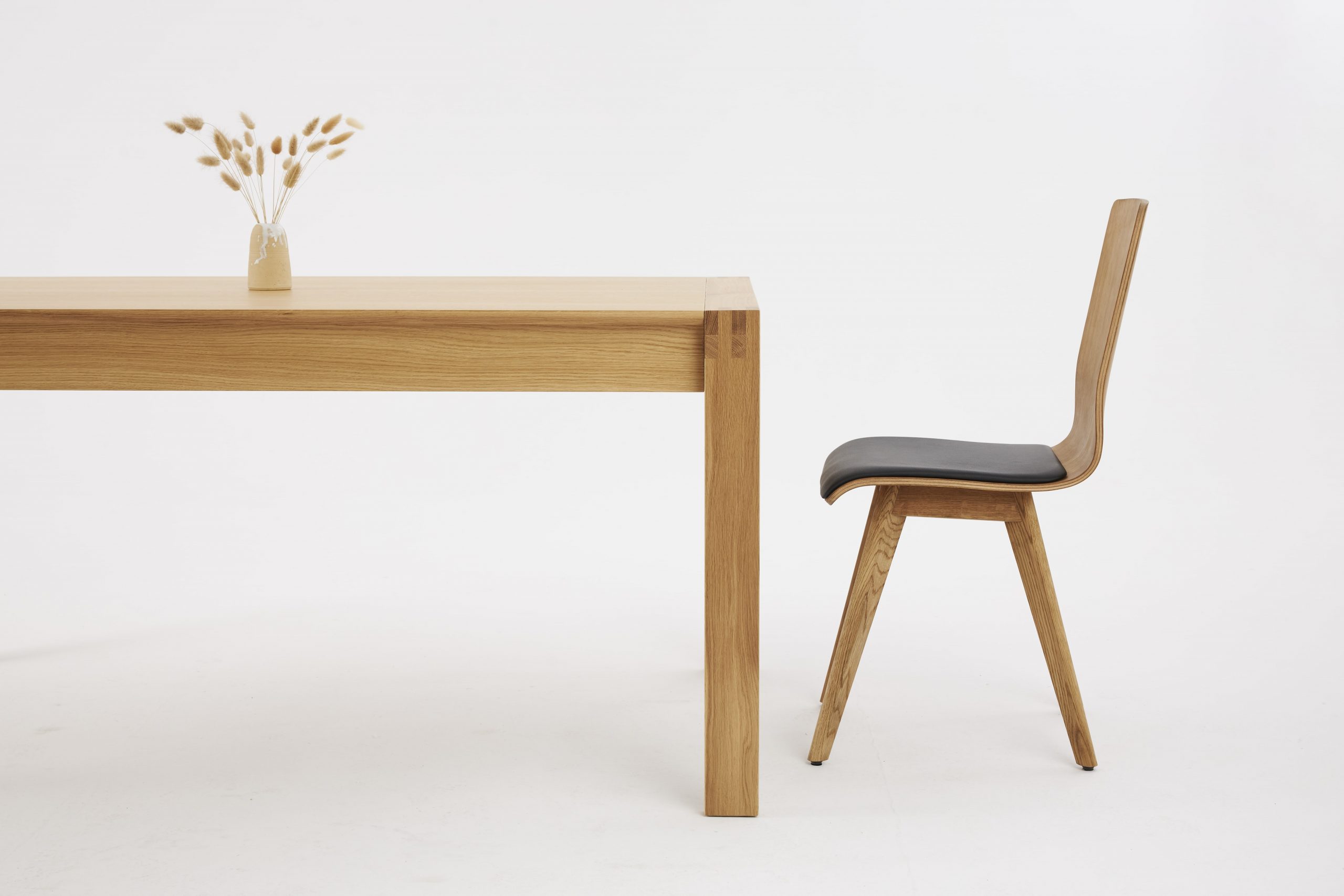 Uittrekbare tafel LENNOX eikenhout