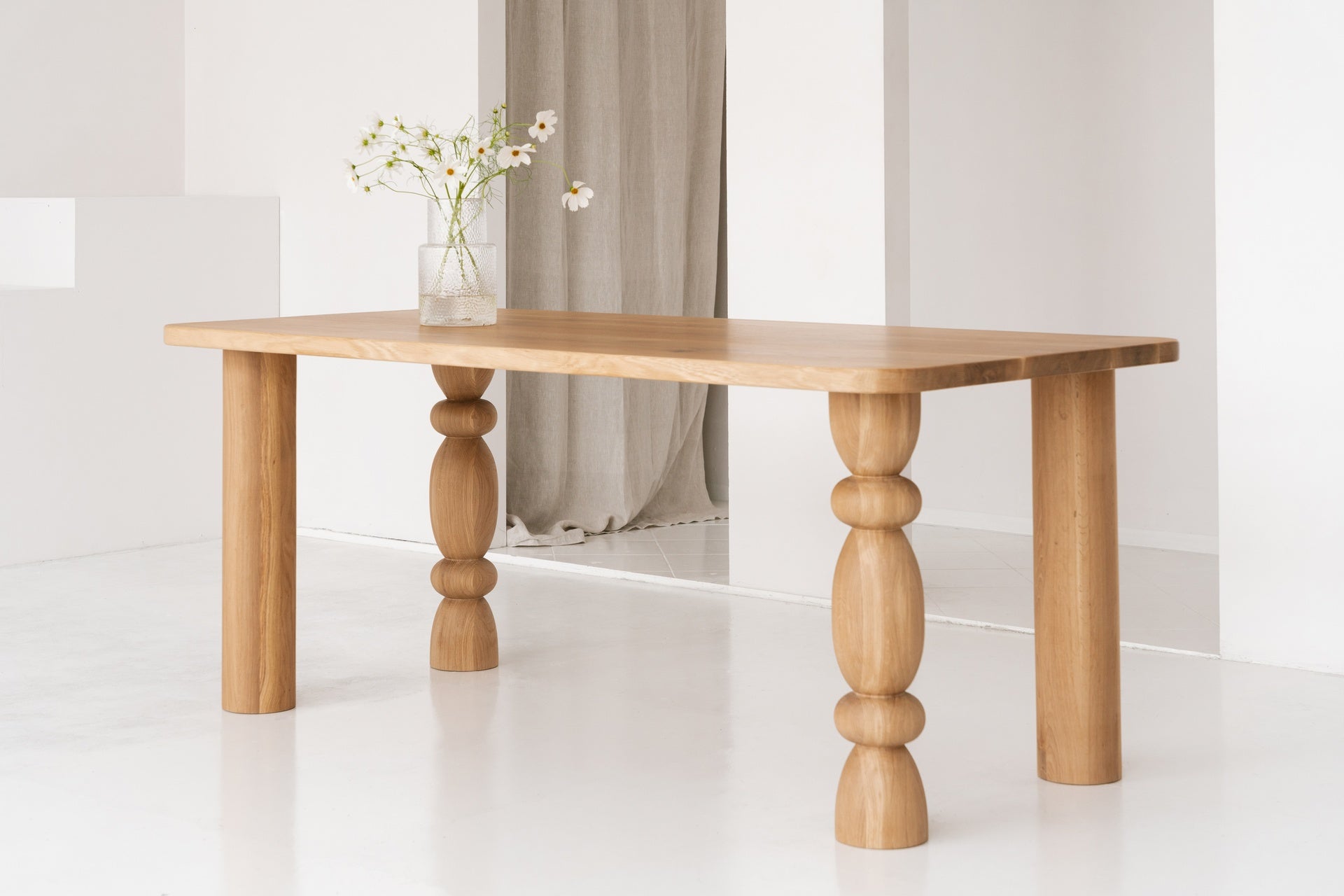 Eettafel THEO van eikenhout