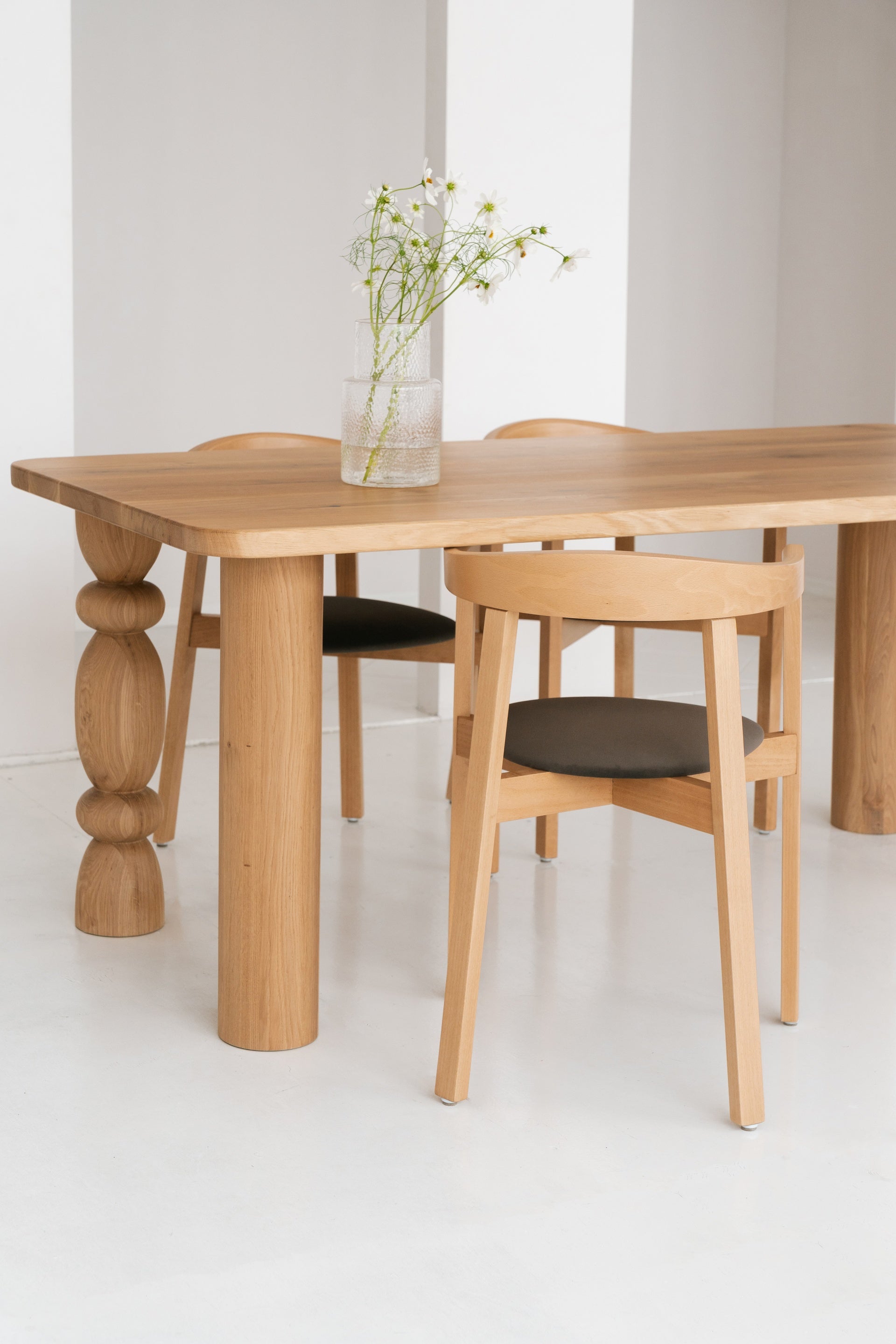 Eettafel THEO van eikenhout