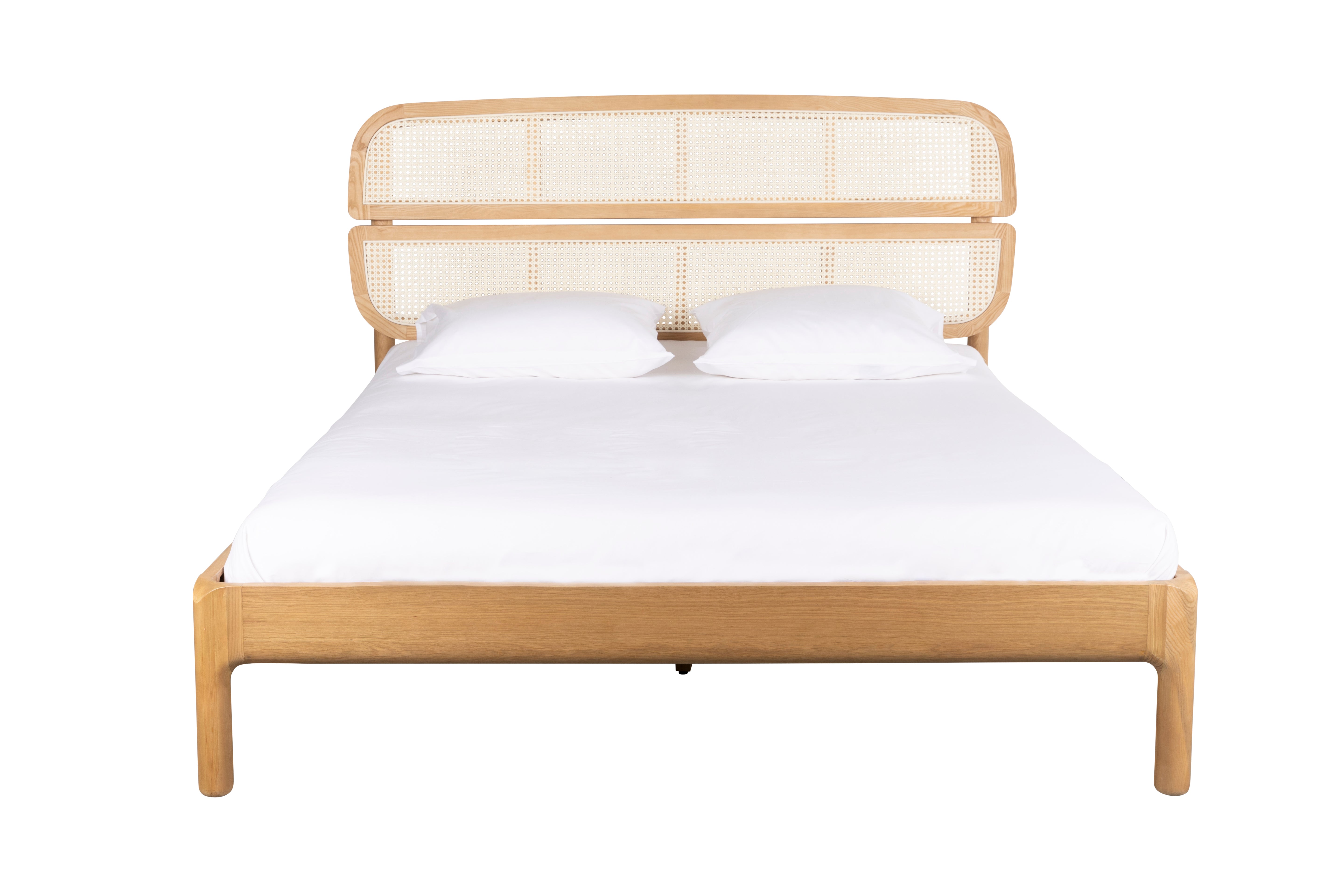 Bed STORM WEBBING van essenhout