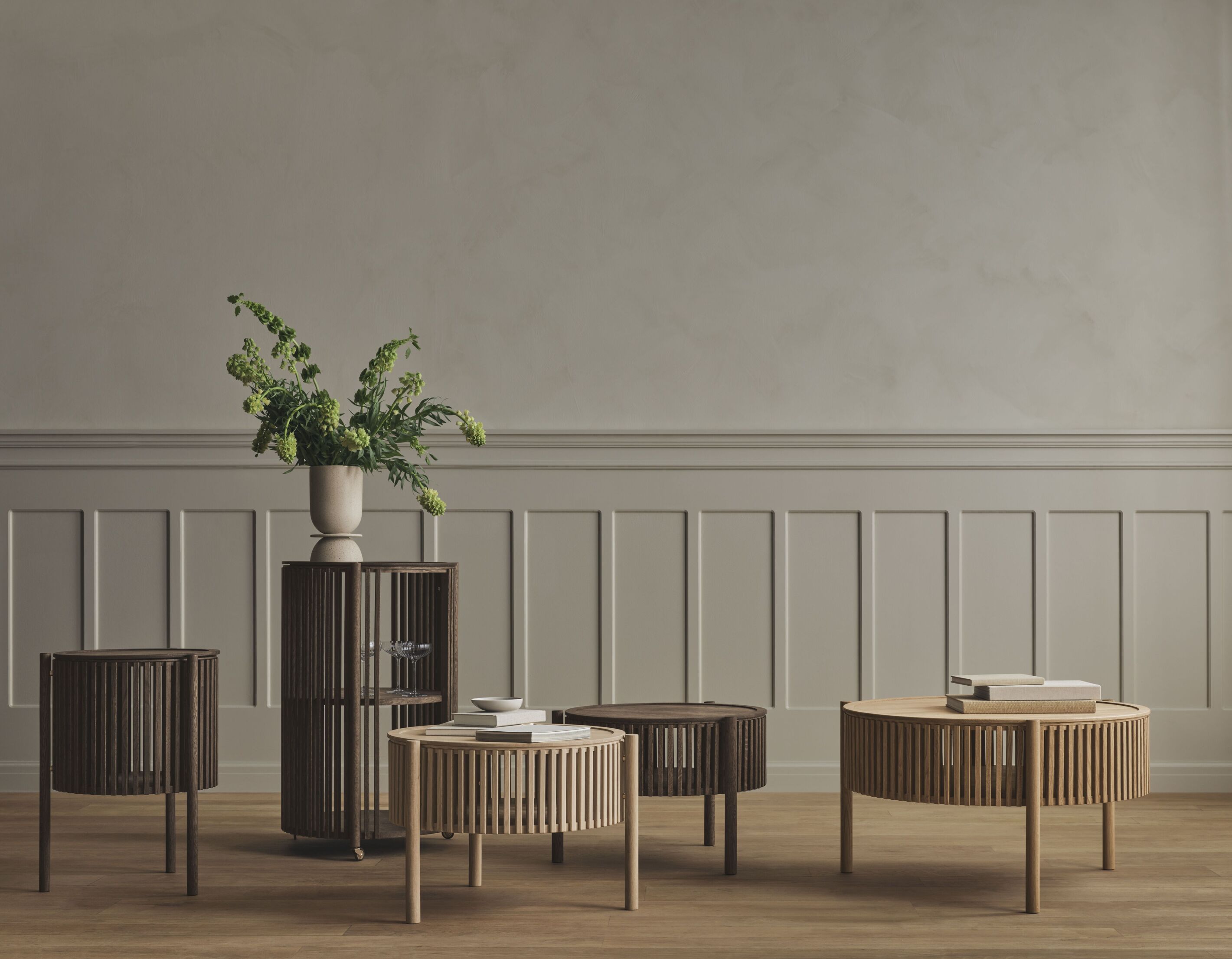 Zijtafel STORY gebleekt eikenhout