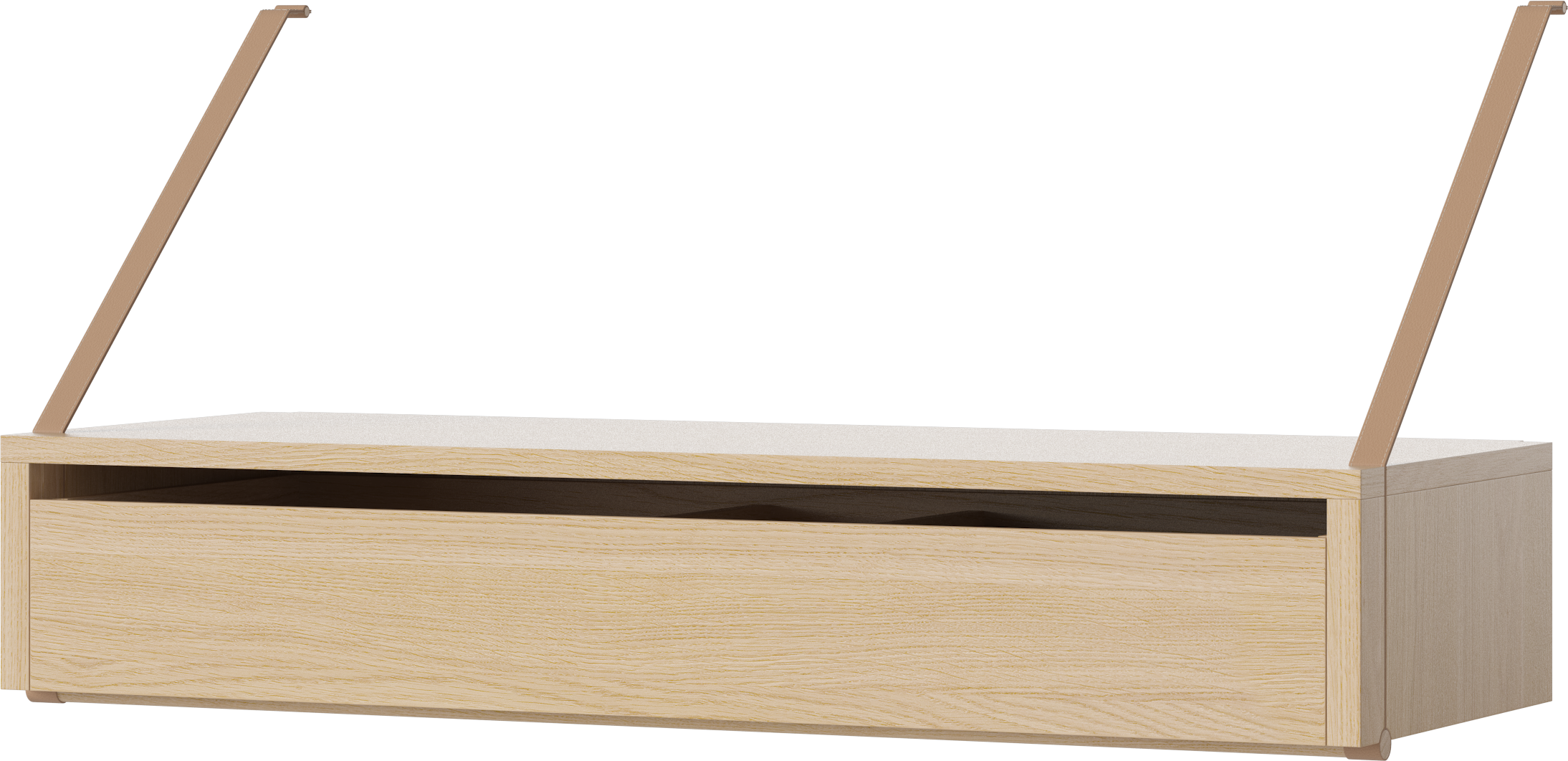 Lade STRAP gebleekt eikenhout