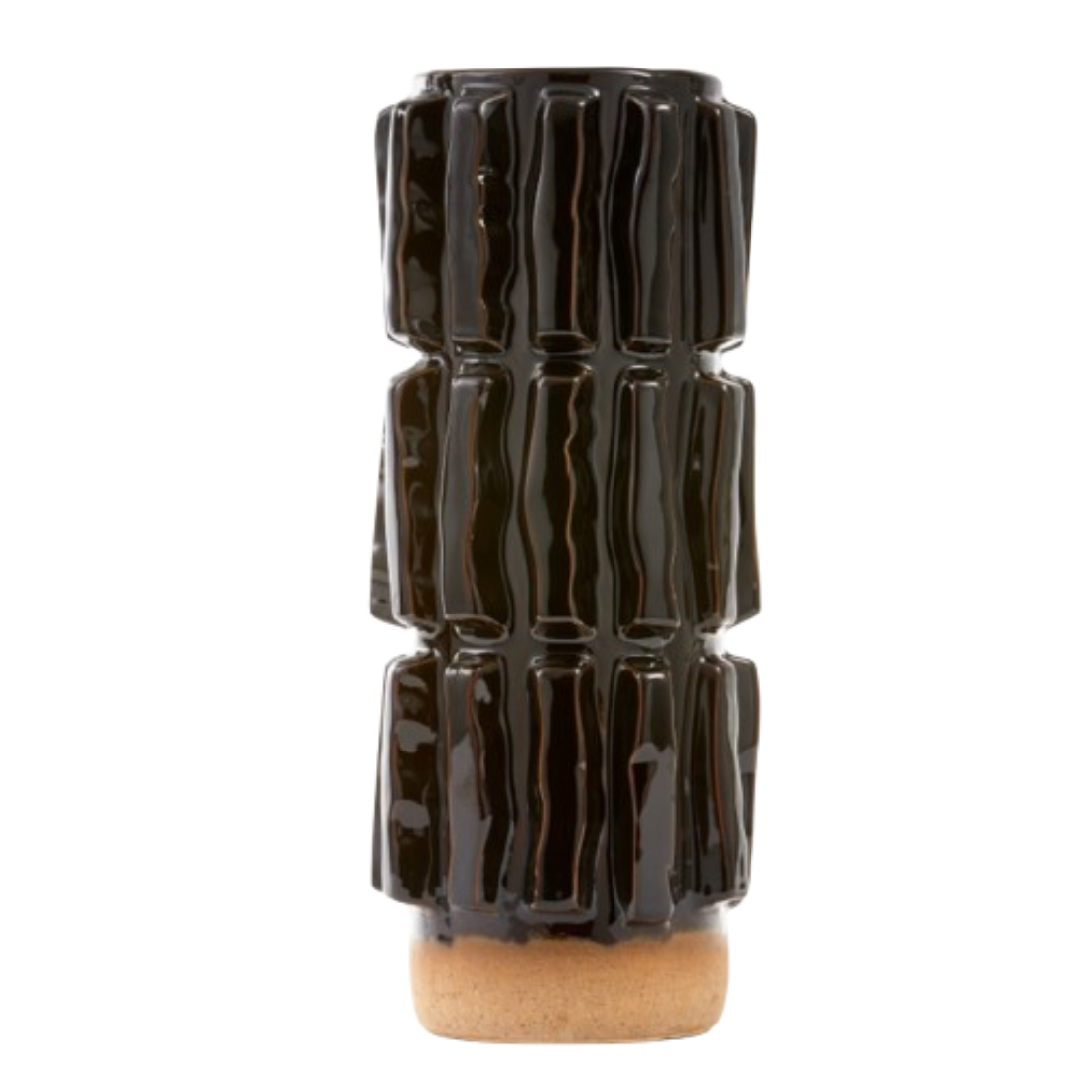 STRUCTURE dark brown vase