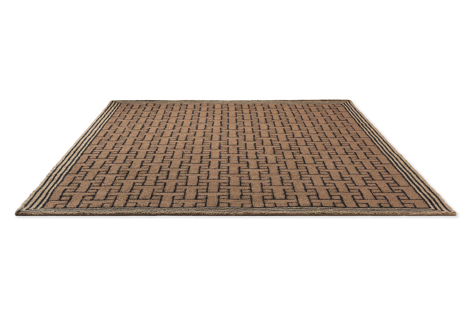 T-monogram external rug brown