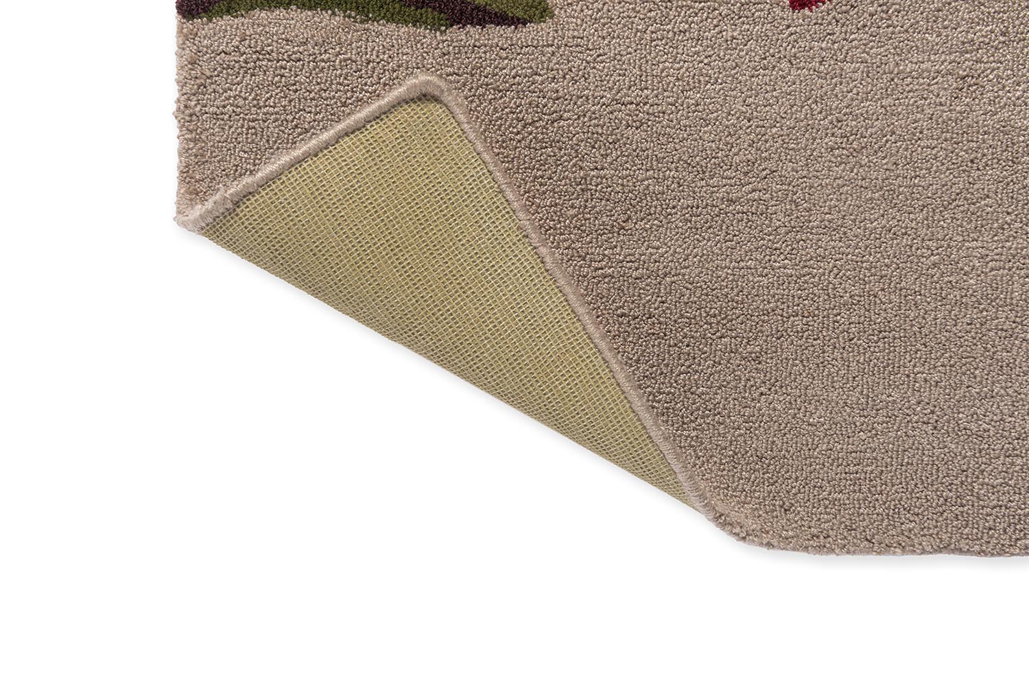 Buitenkleed BOTANISCH TULP BURGONDIE beige