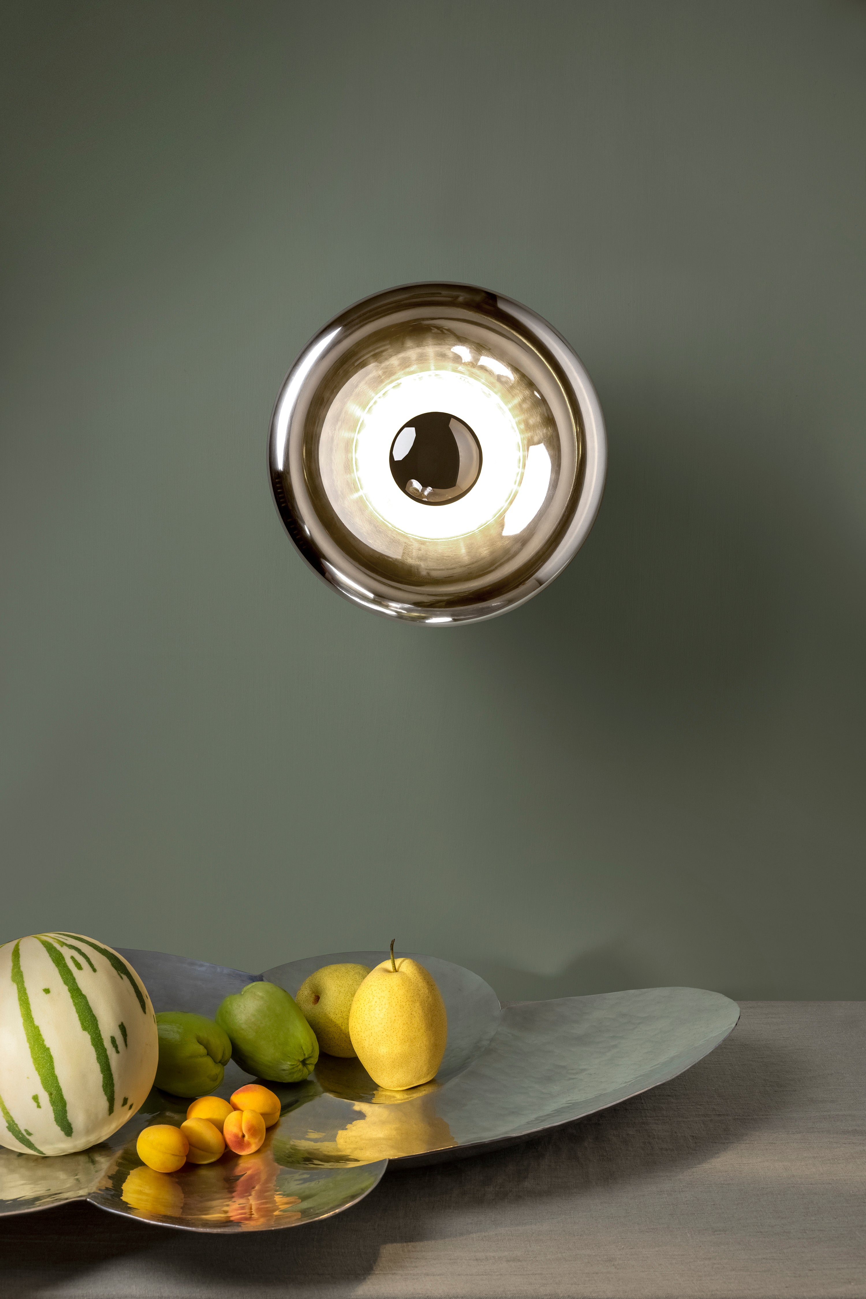 Wandlamp VOID koper