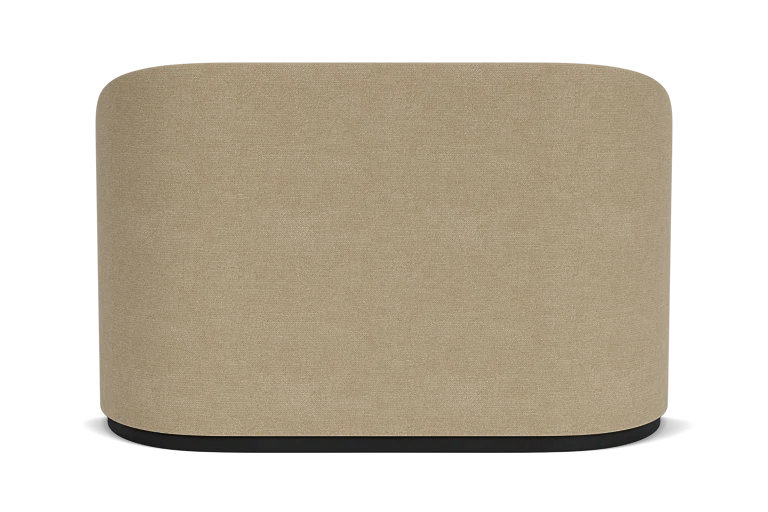Bank met hoge rugleuning TEAROOM beige