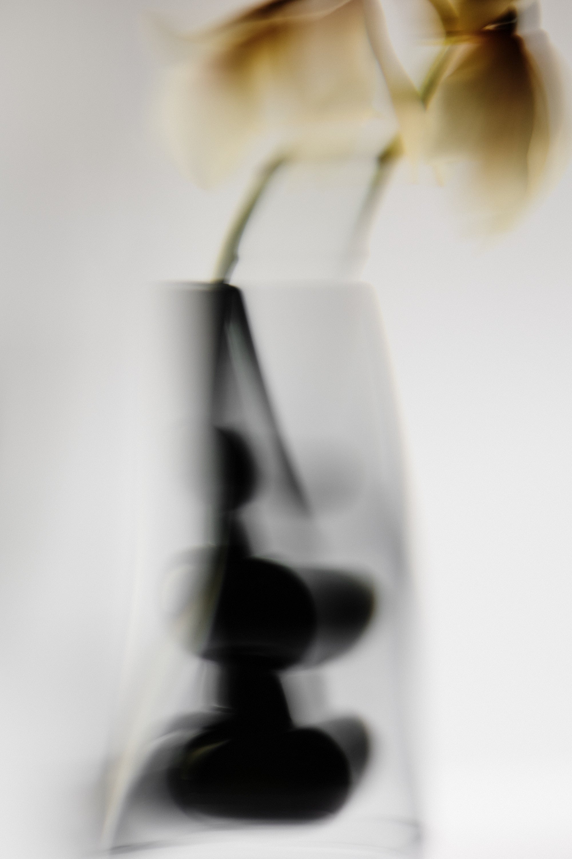 Vaas BUMP CONE zwart glas