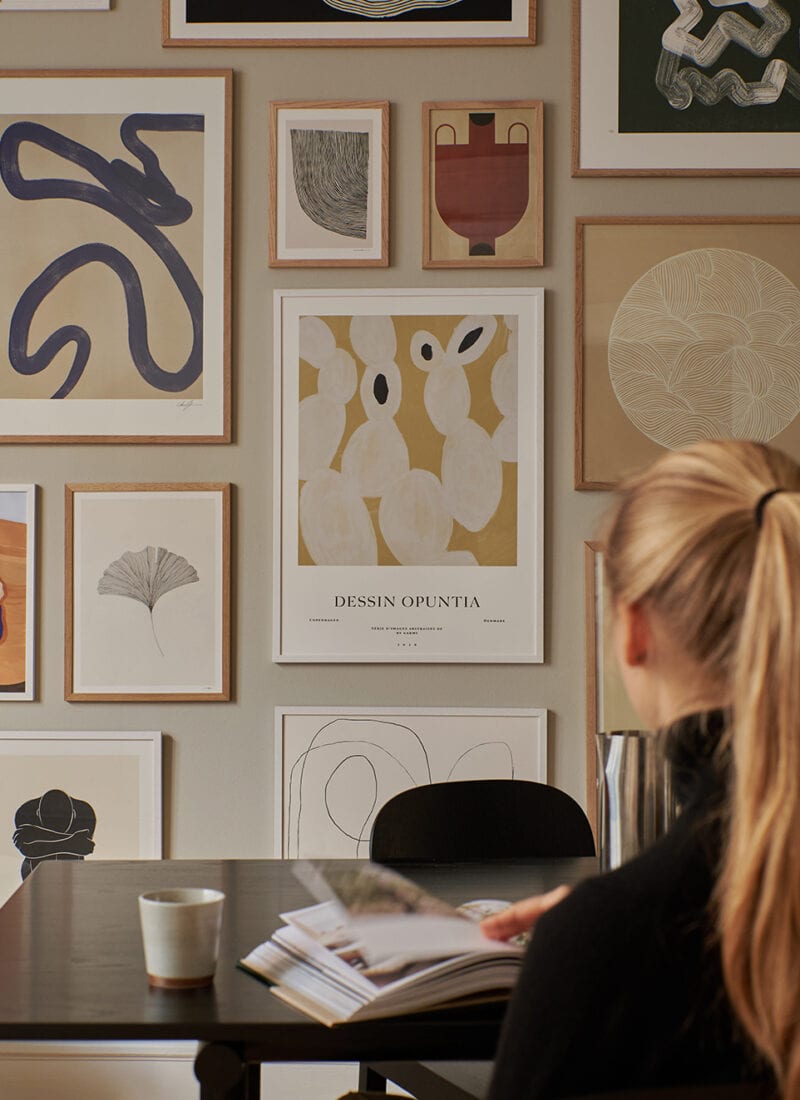 Künstlerische Grafikmond Nr. 01