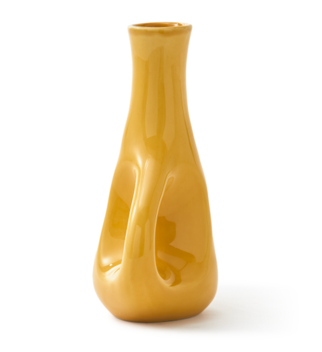 THREE EARS vase yellow