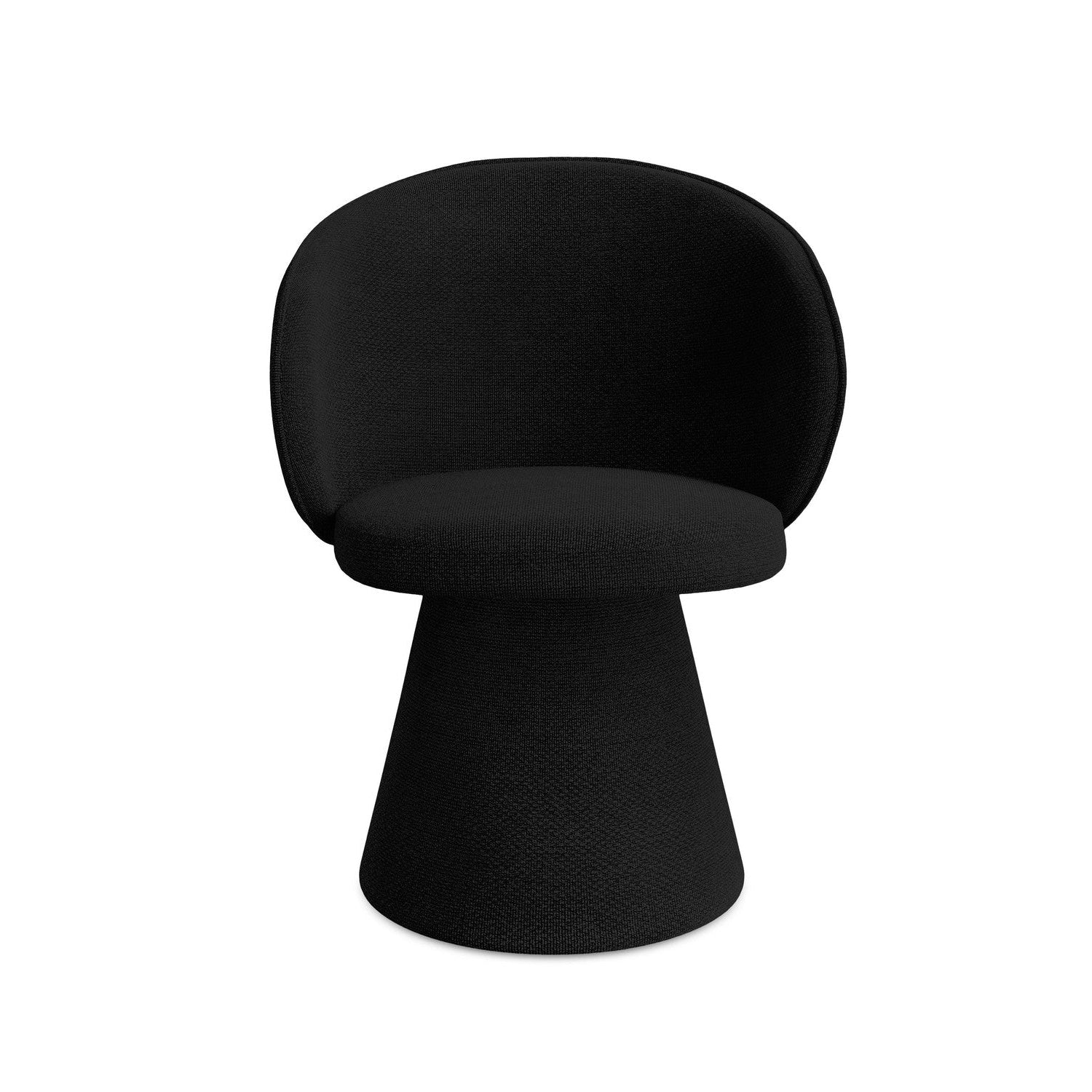 Stuhl UALA schwarzer Boucle