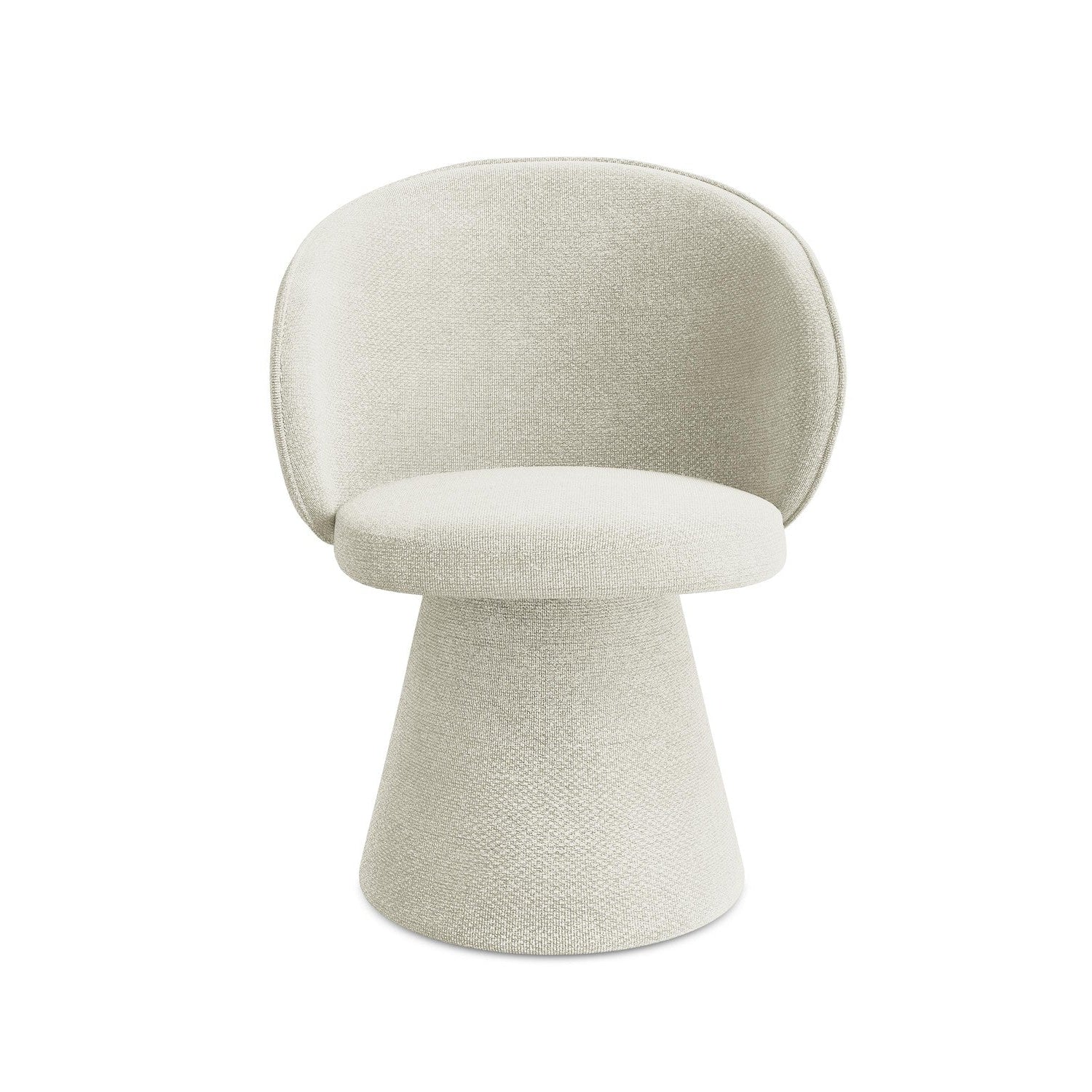 Stuhl UALA sandfarbener Boucle