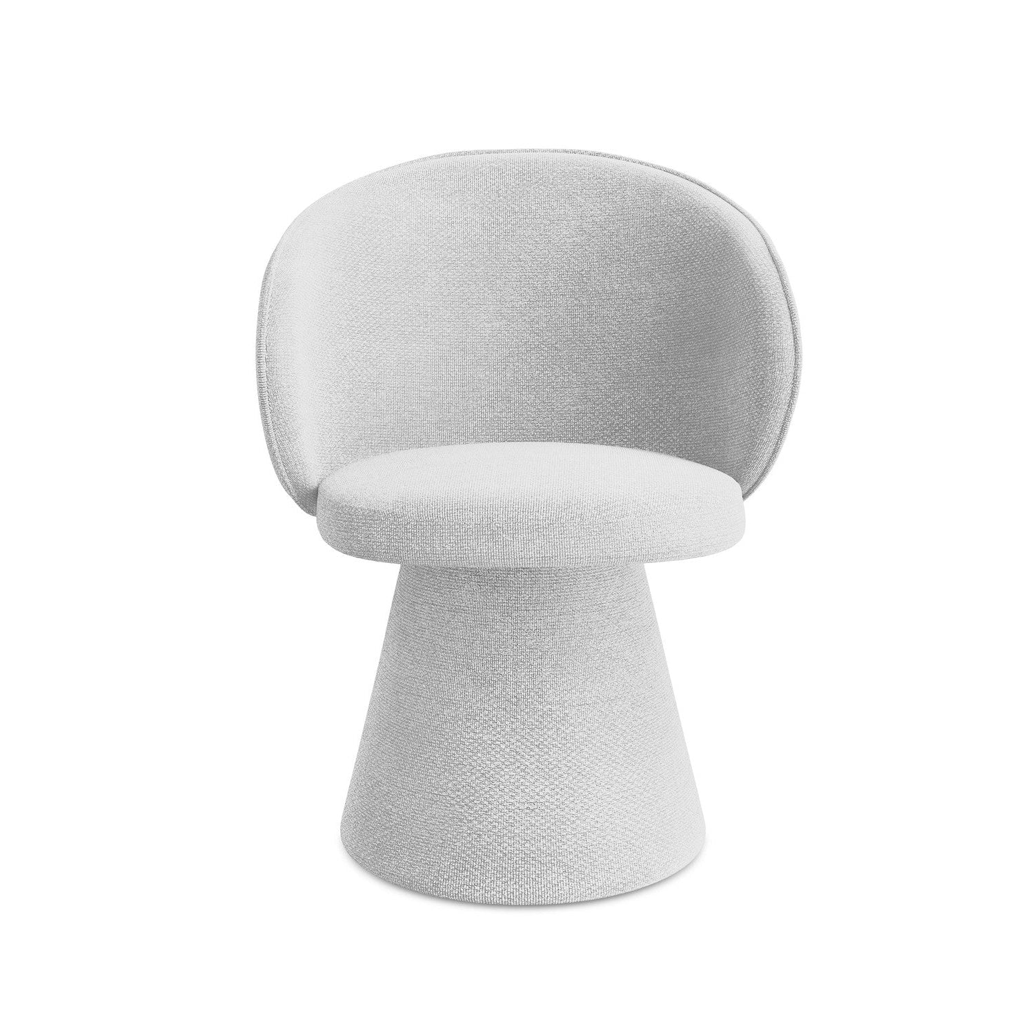 Stuhl UALA silberner Boucle