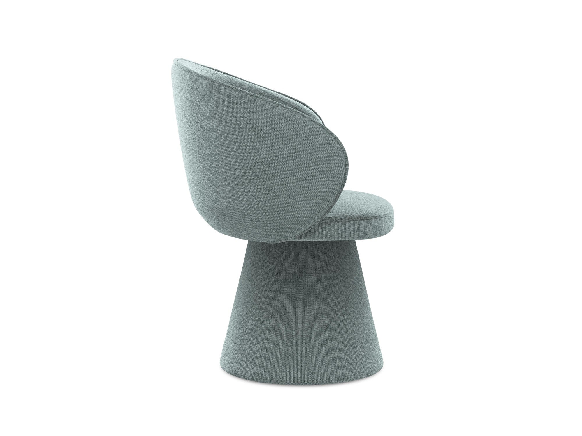 Stoel UALA spijkerstof blauw