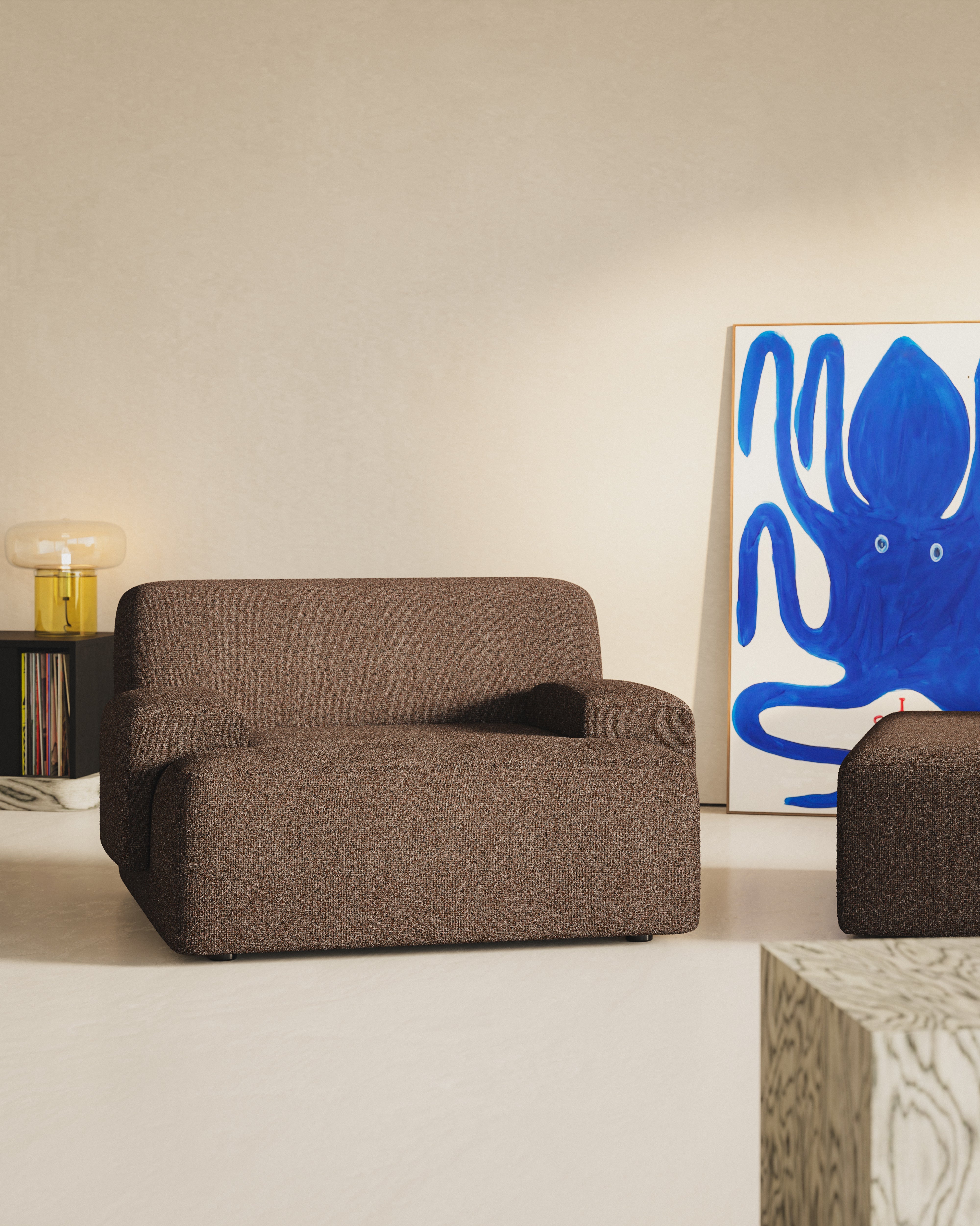 UMI Armchair Brown