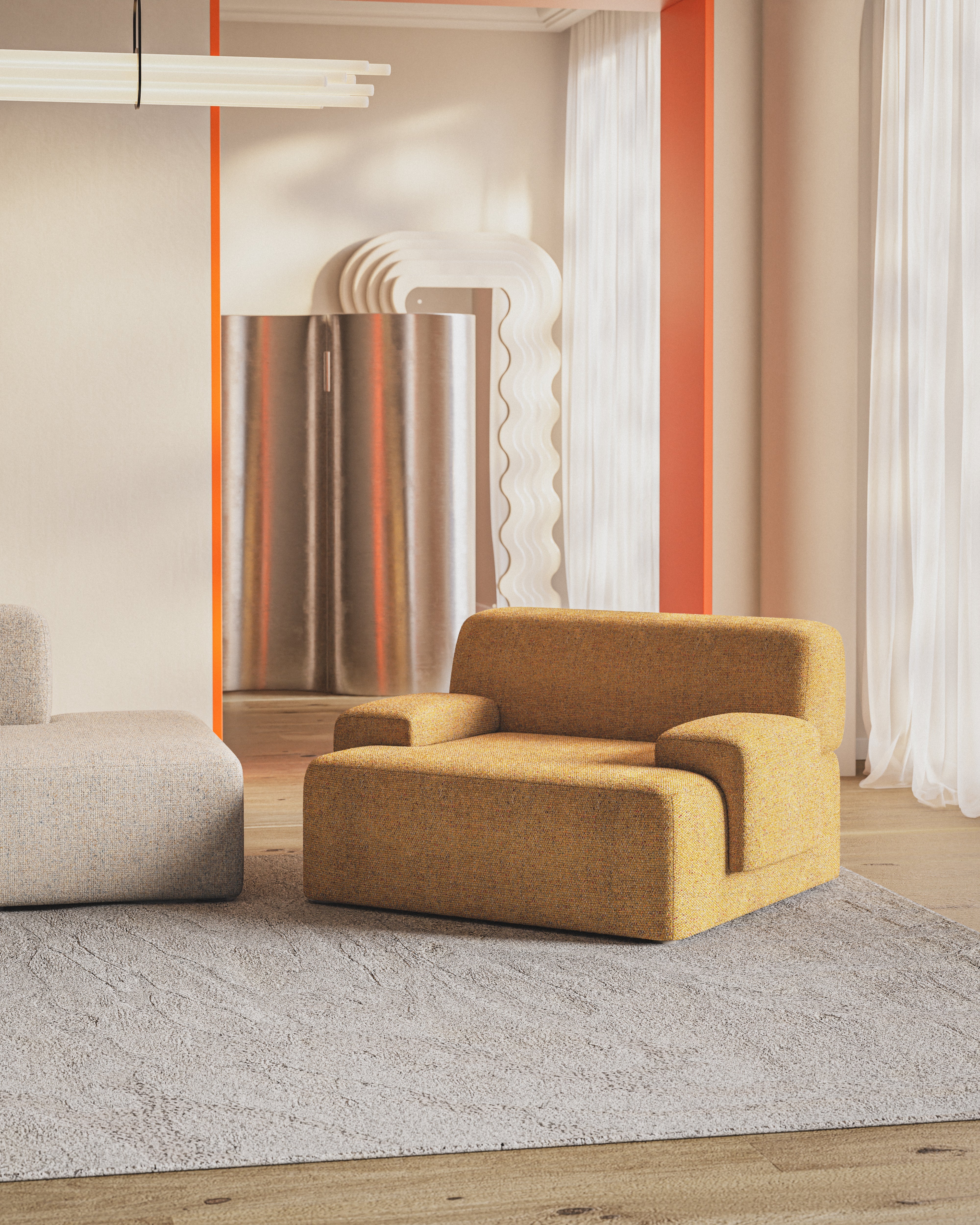 UMI Armchair Autumn Orange