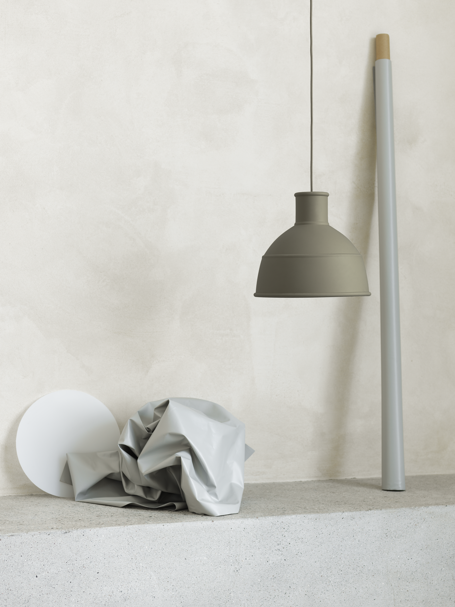 Hanglamp UNFOLD olijfgroen