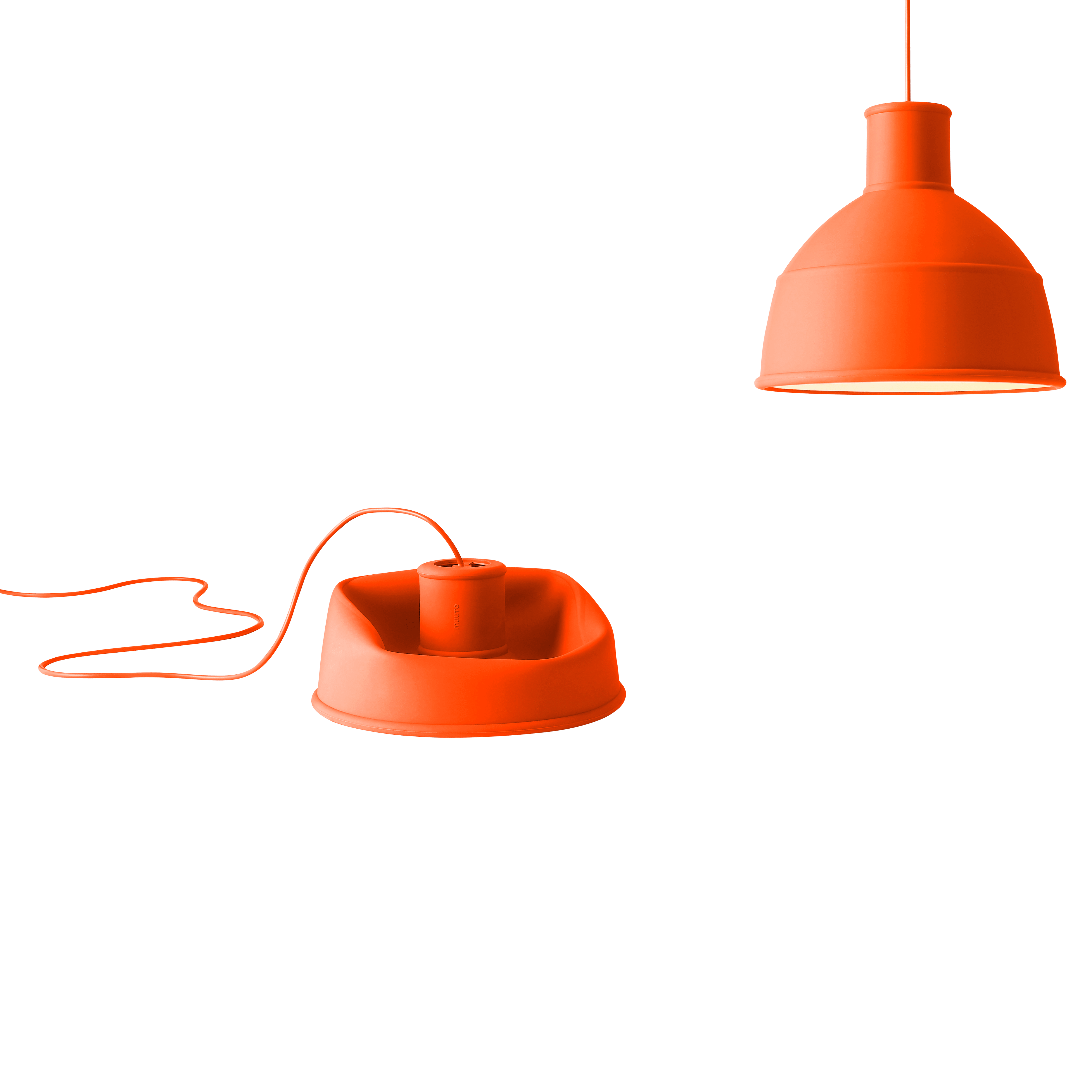 Hanglamp UNFOLD oranje