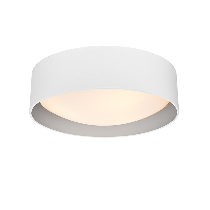 VERO ceiling light white with silver center