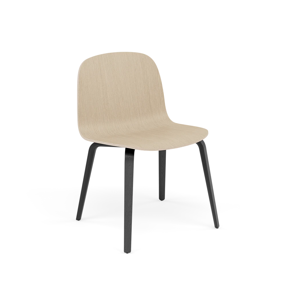 VISU WIDE Chair Customized with Veneered Seat
