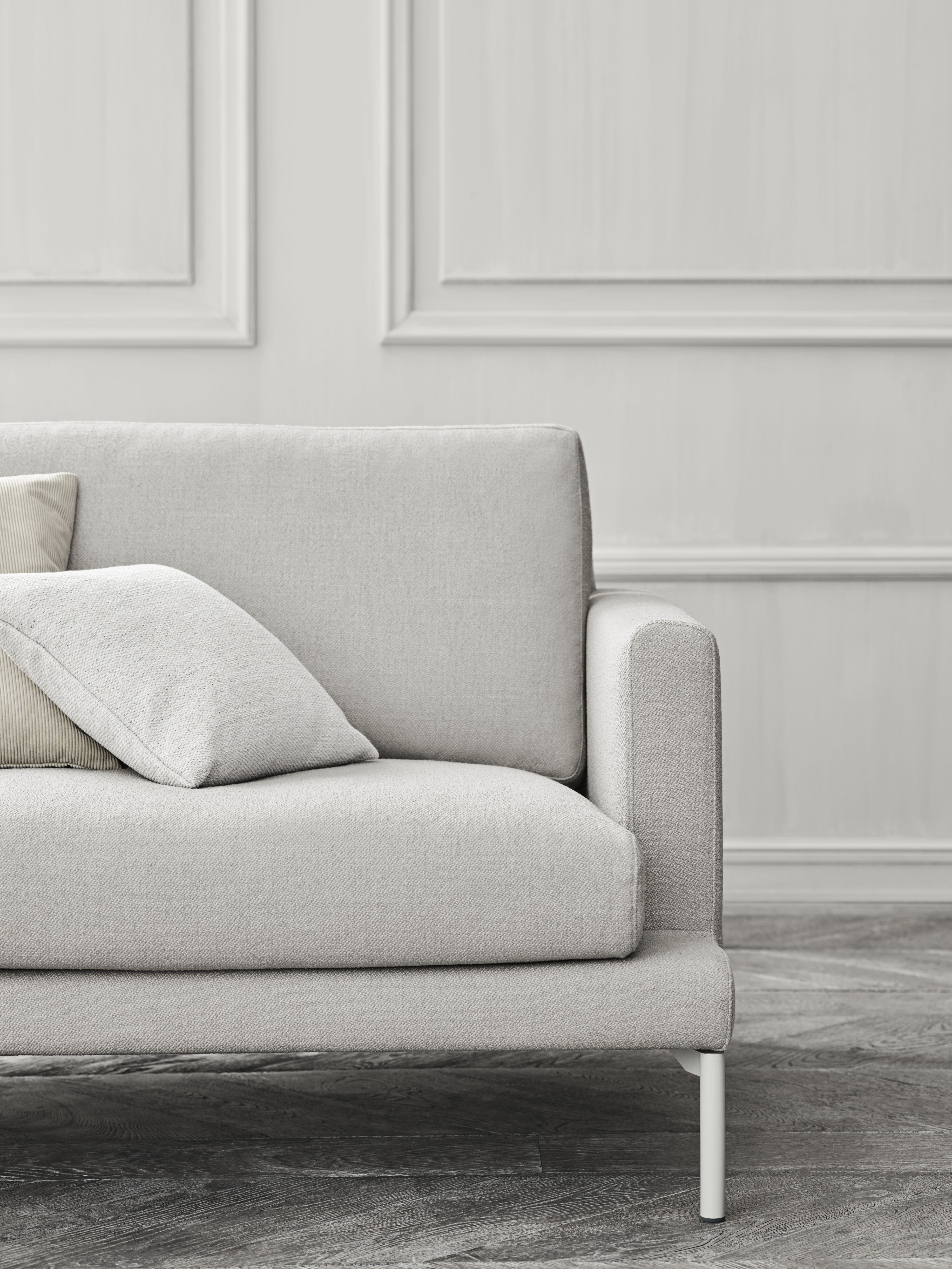 Sofa 3-zits VENEDA SLIM stalen basis