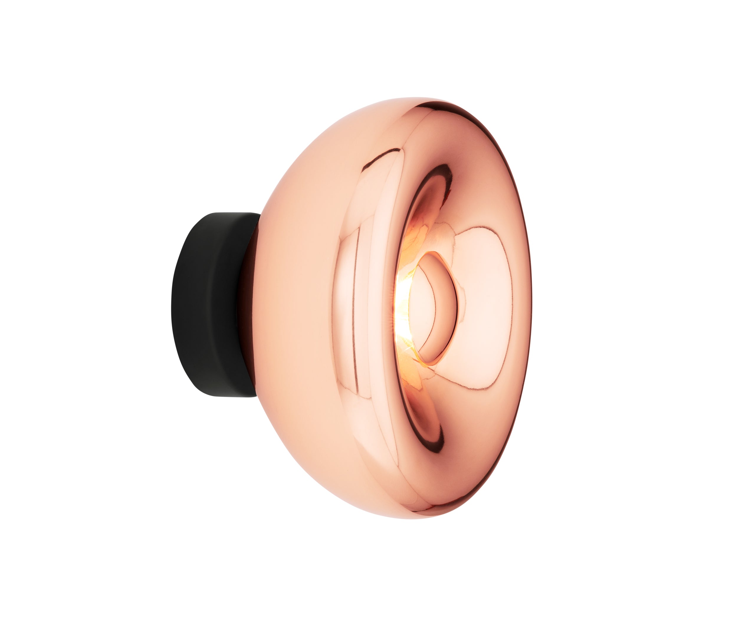 Wandlamp VOID koper