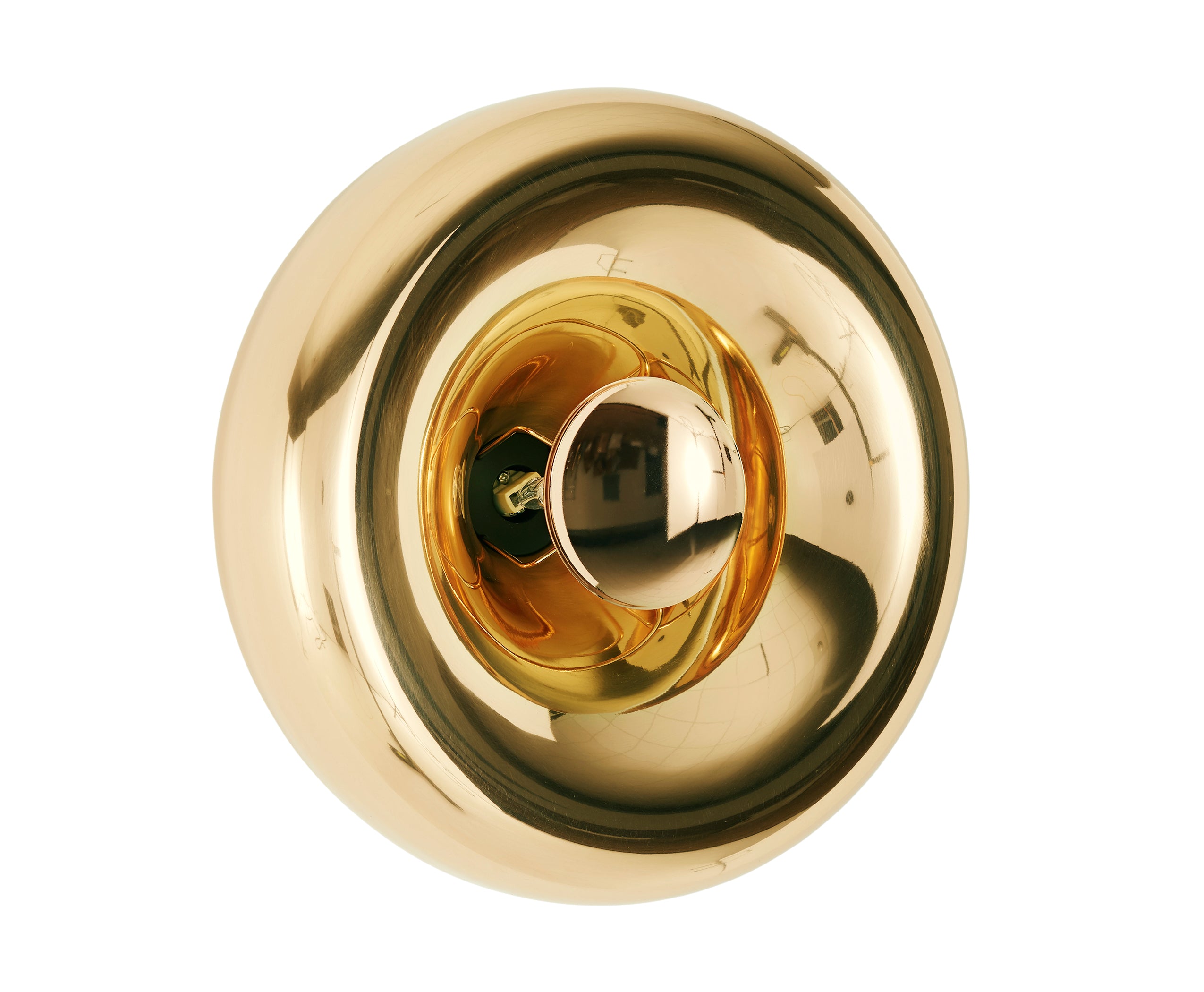 Wandlamp VOID messing