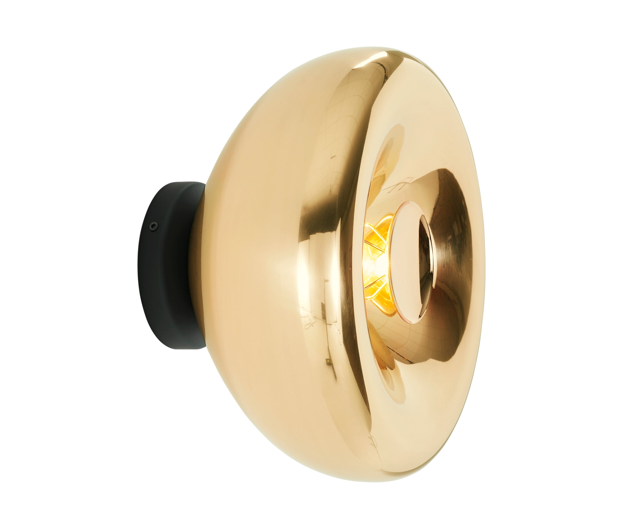 Wandlamp VOID messing
