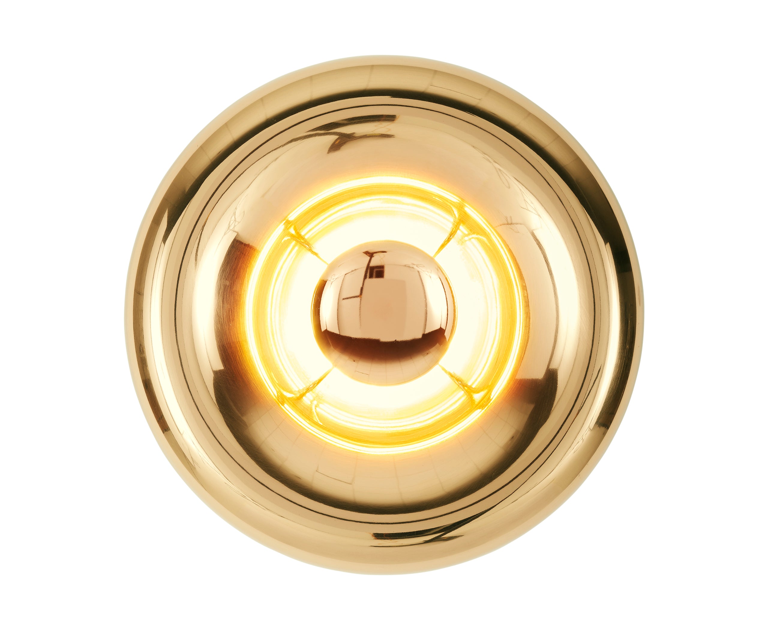 Wandlamp VOID messing