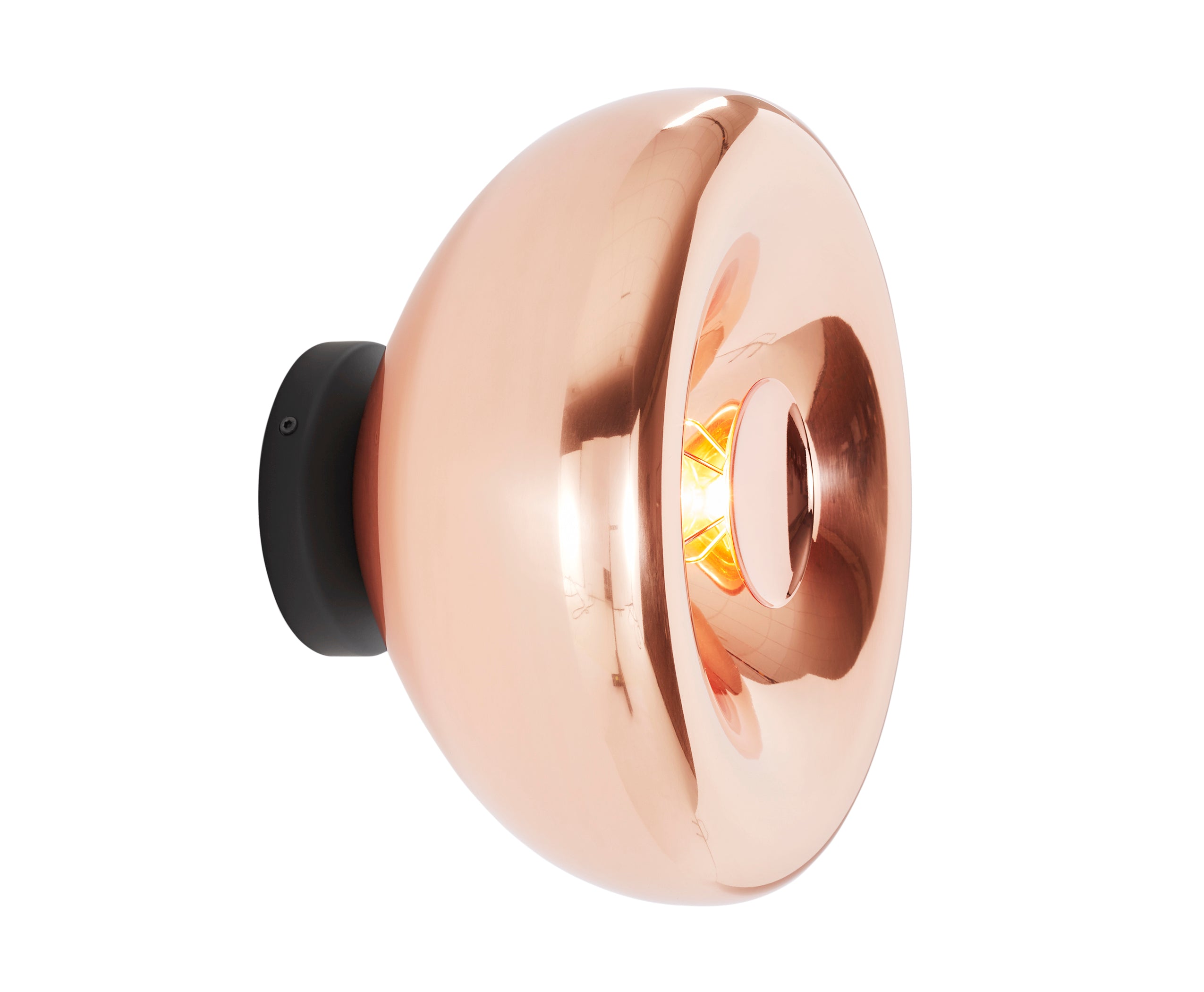 Wandlamp VOID koper