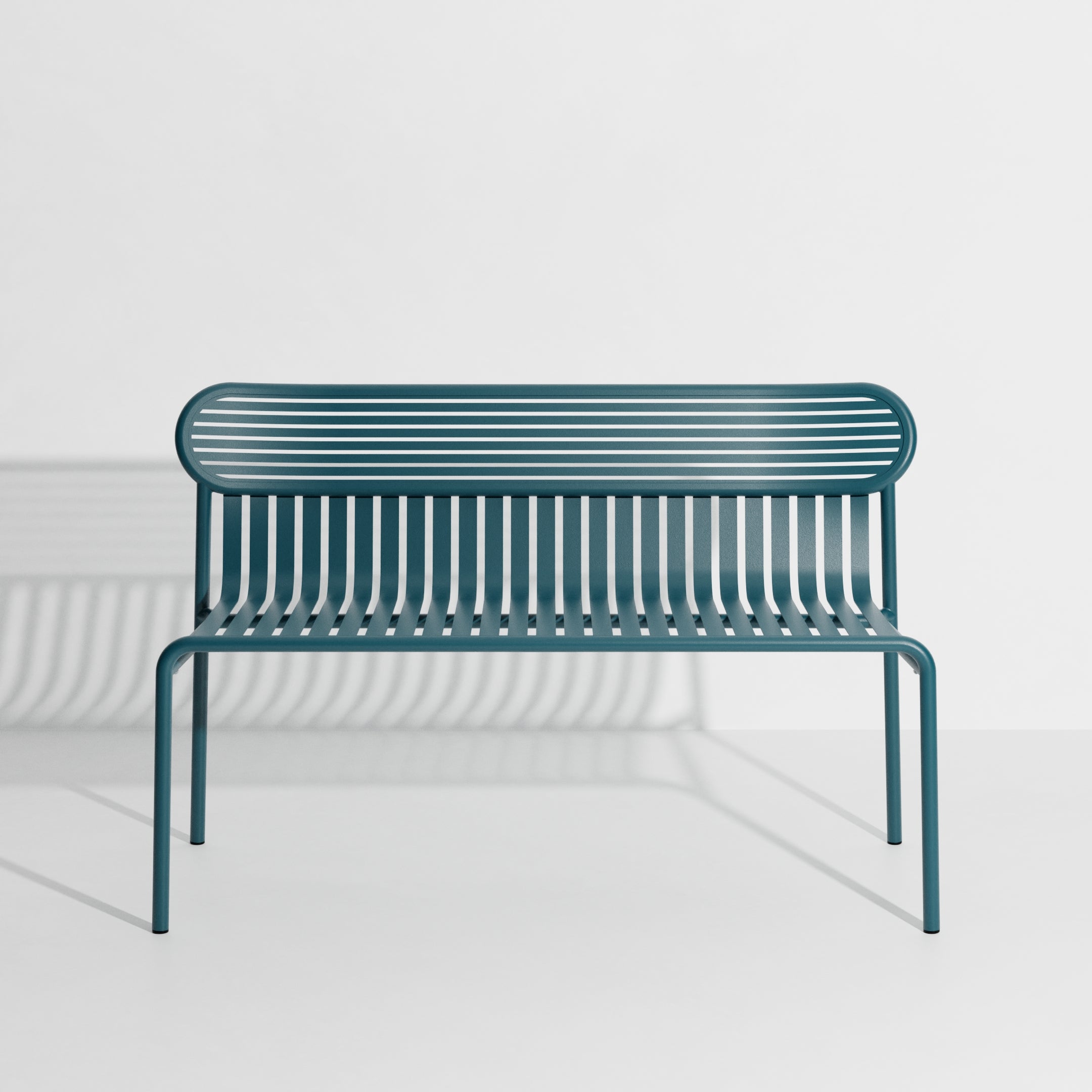Tuinbank met rugleuning WEEK-END oceaanblauw