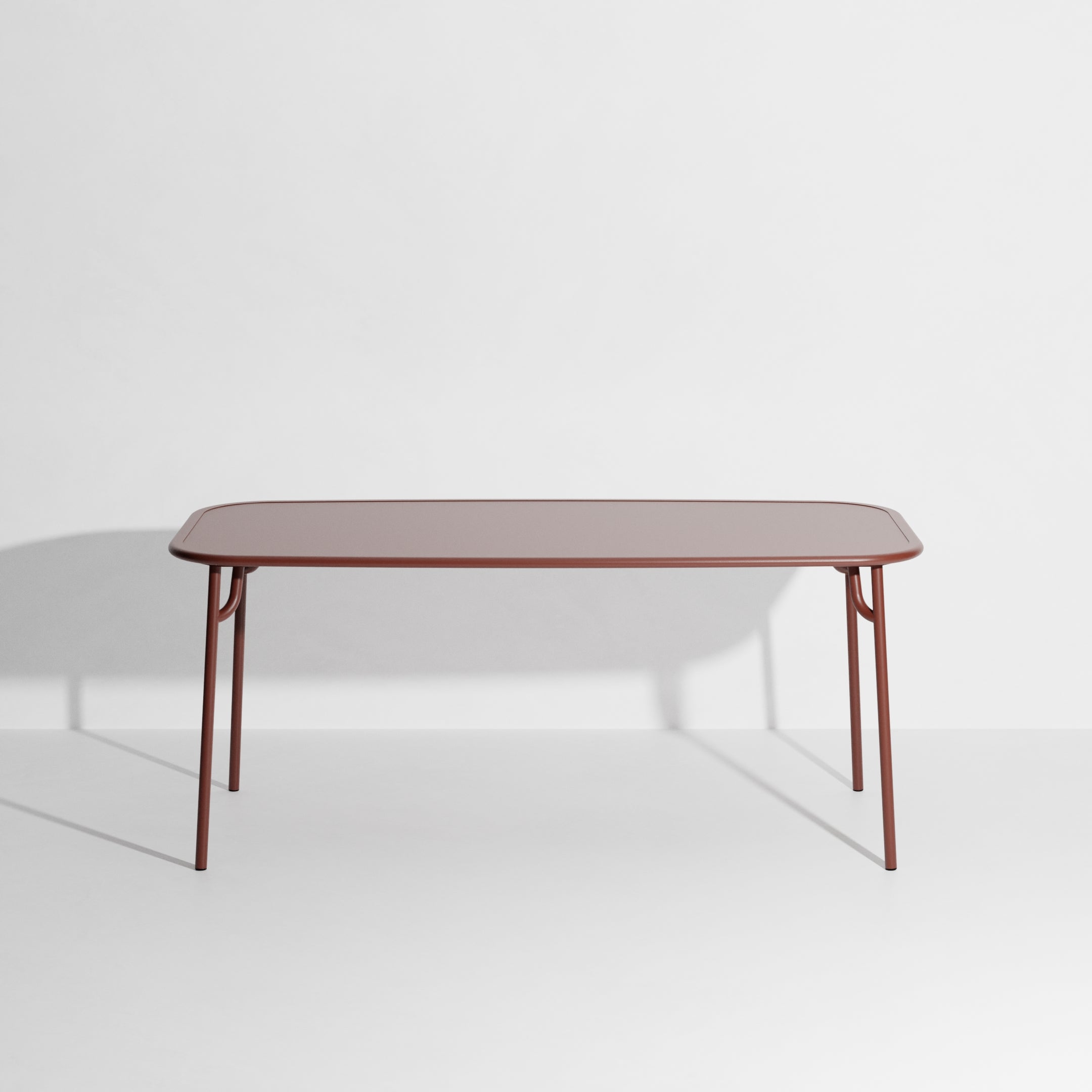 Tuin tafel WEEK-END roodbruin