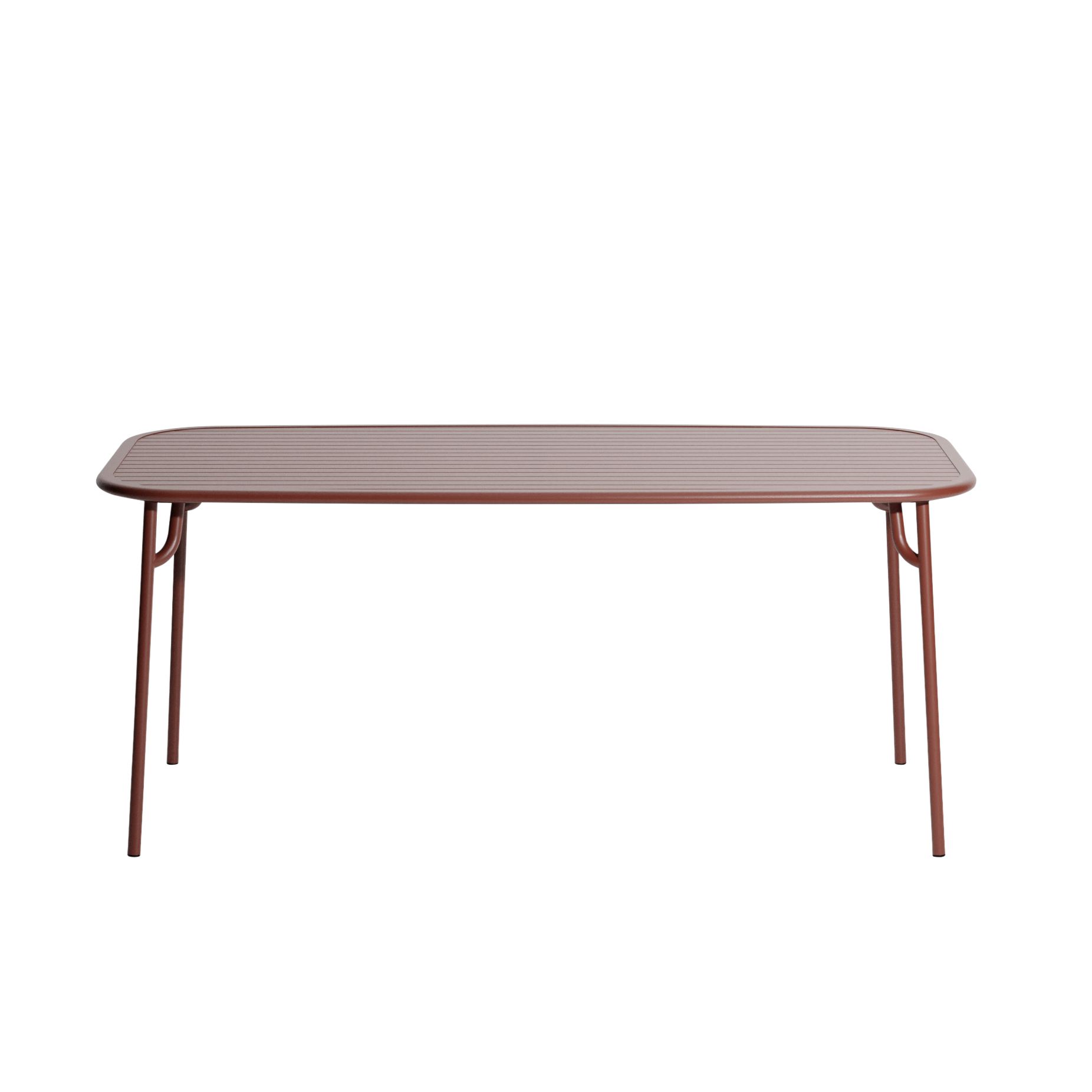 Tuin tafel WEEK-END roodbruin