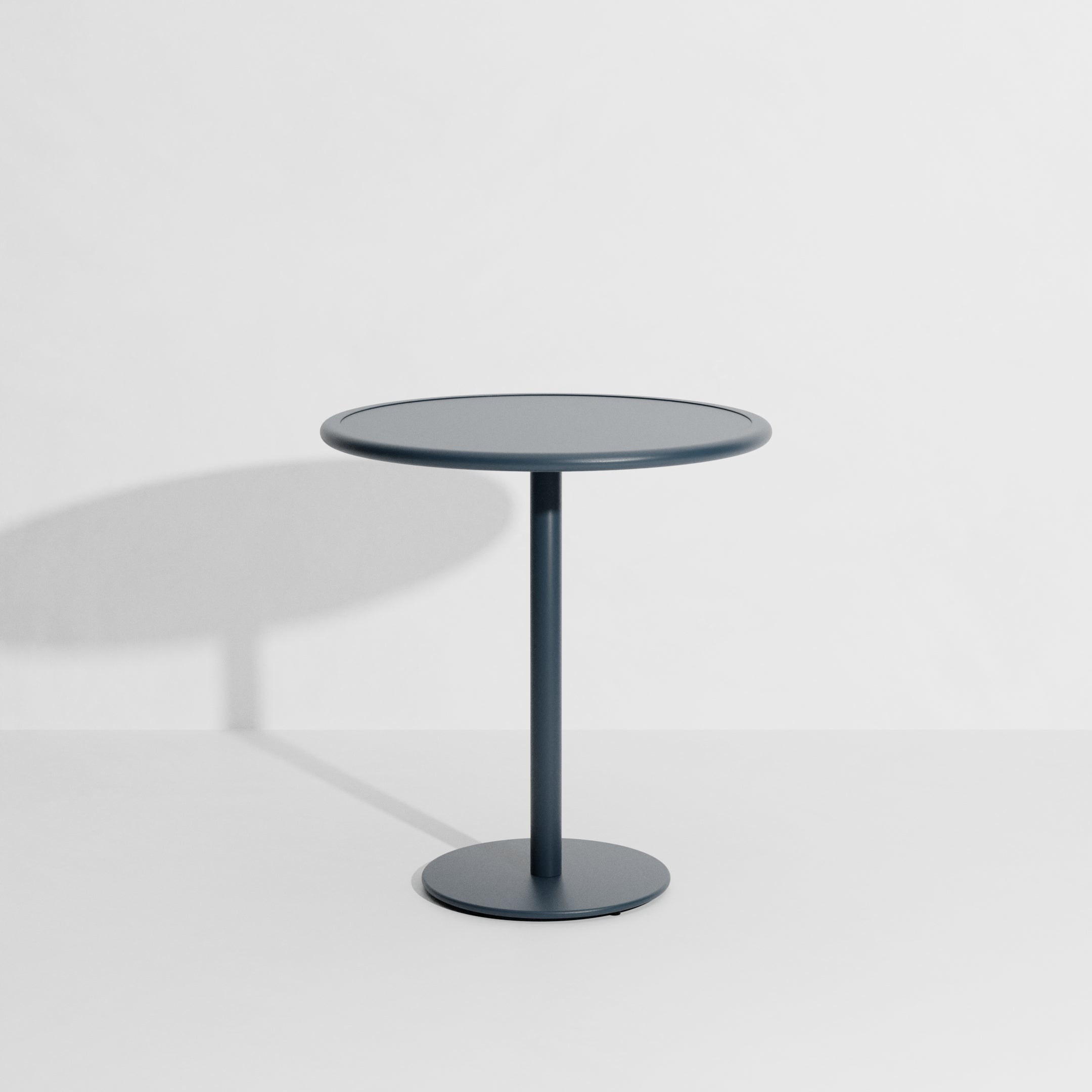 Ronde tuintafel WEEK-END in grijsblauw