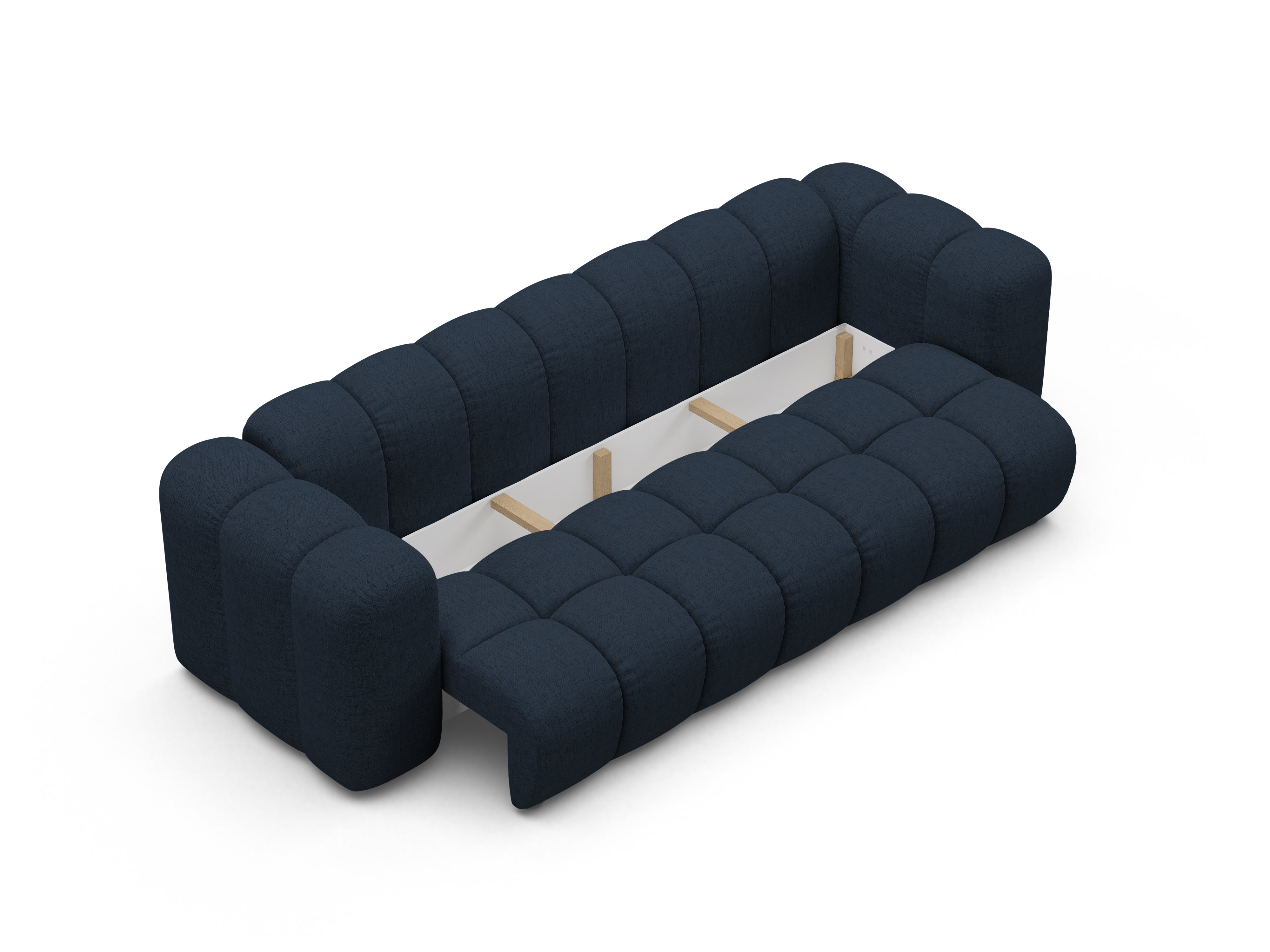 ASTRO Sofa with Sleeping Function Royal Navy Chenille