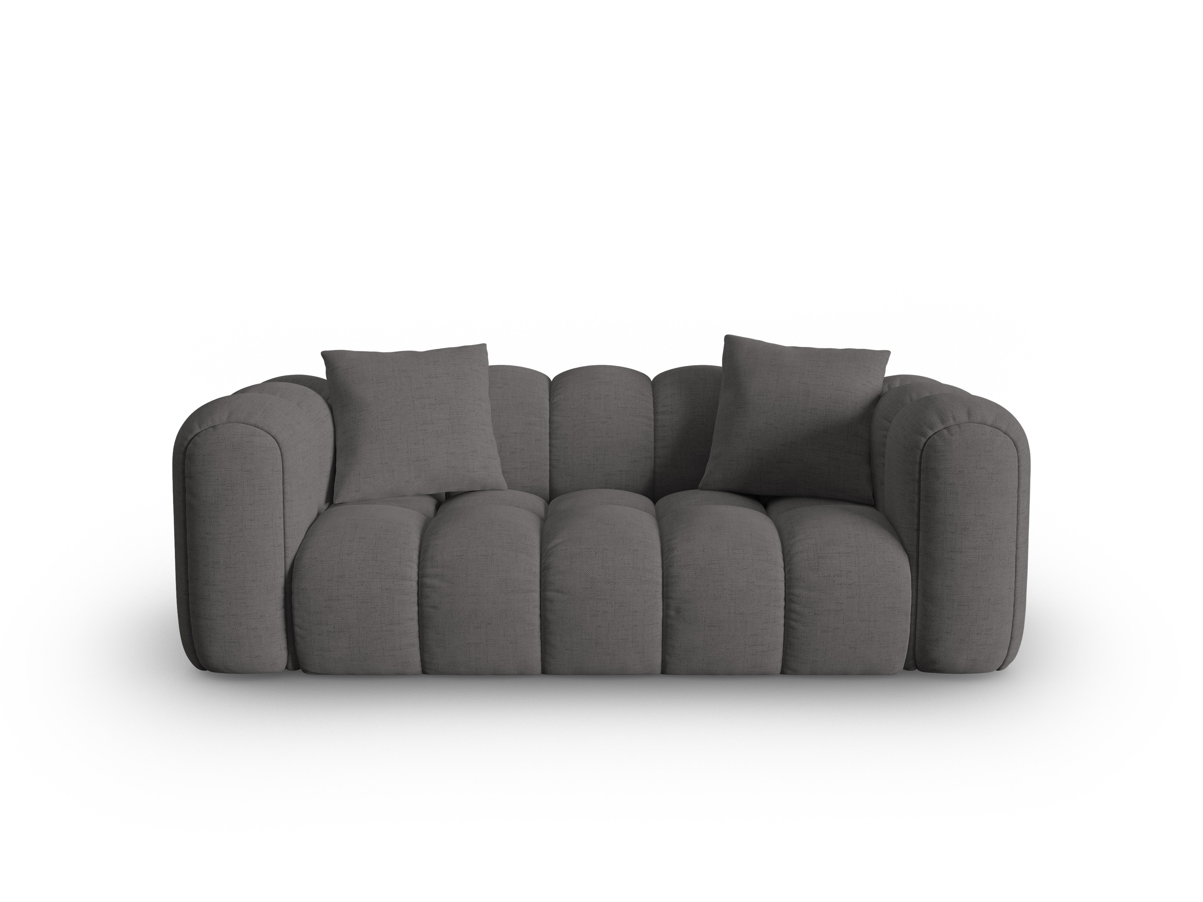 Sofa 3-zits ASTRO grijs chenille