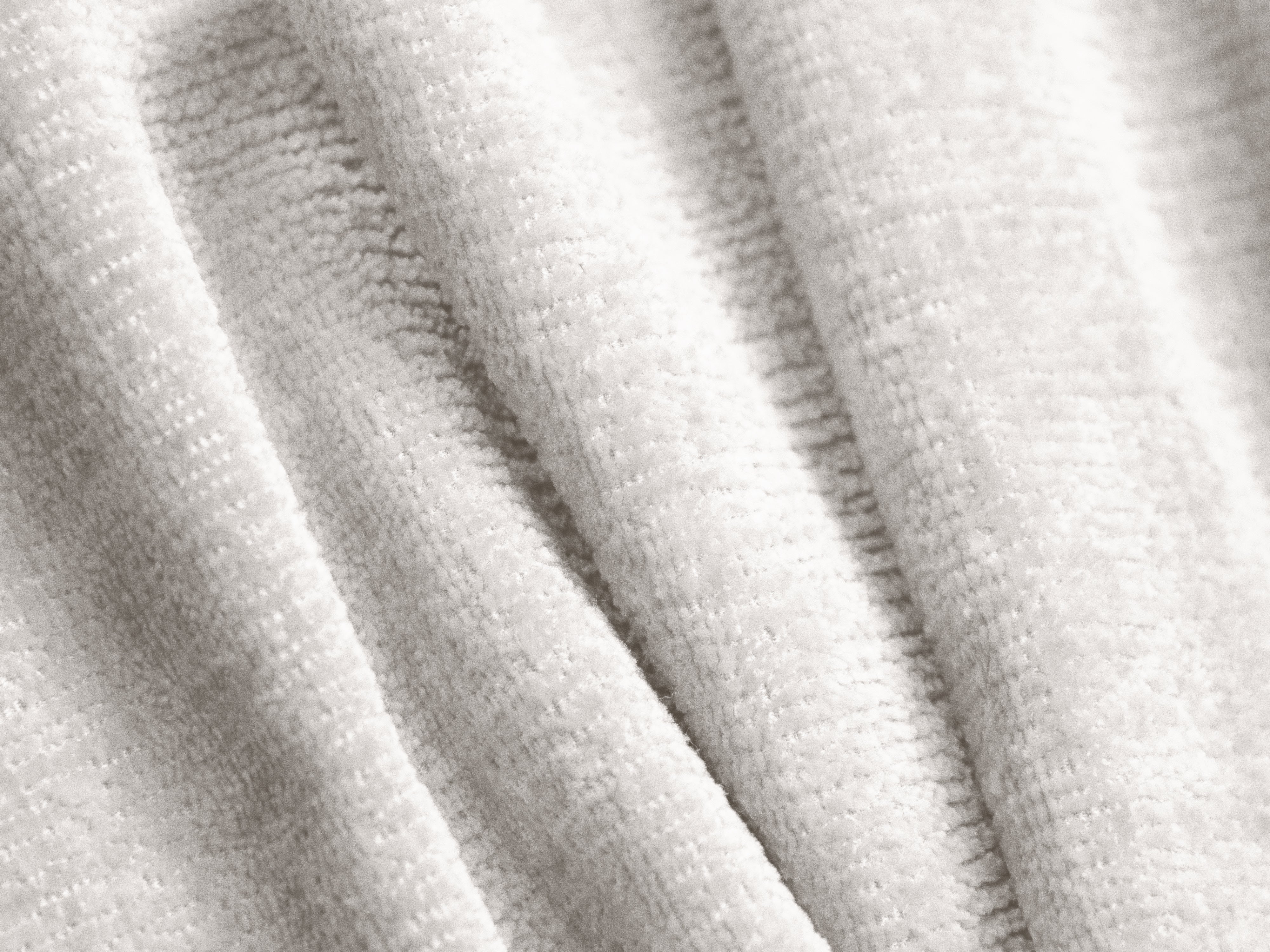 Sofa 3,5-zits ALDRIN lichtbeige chenille